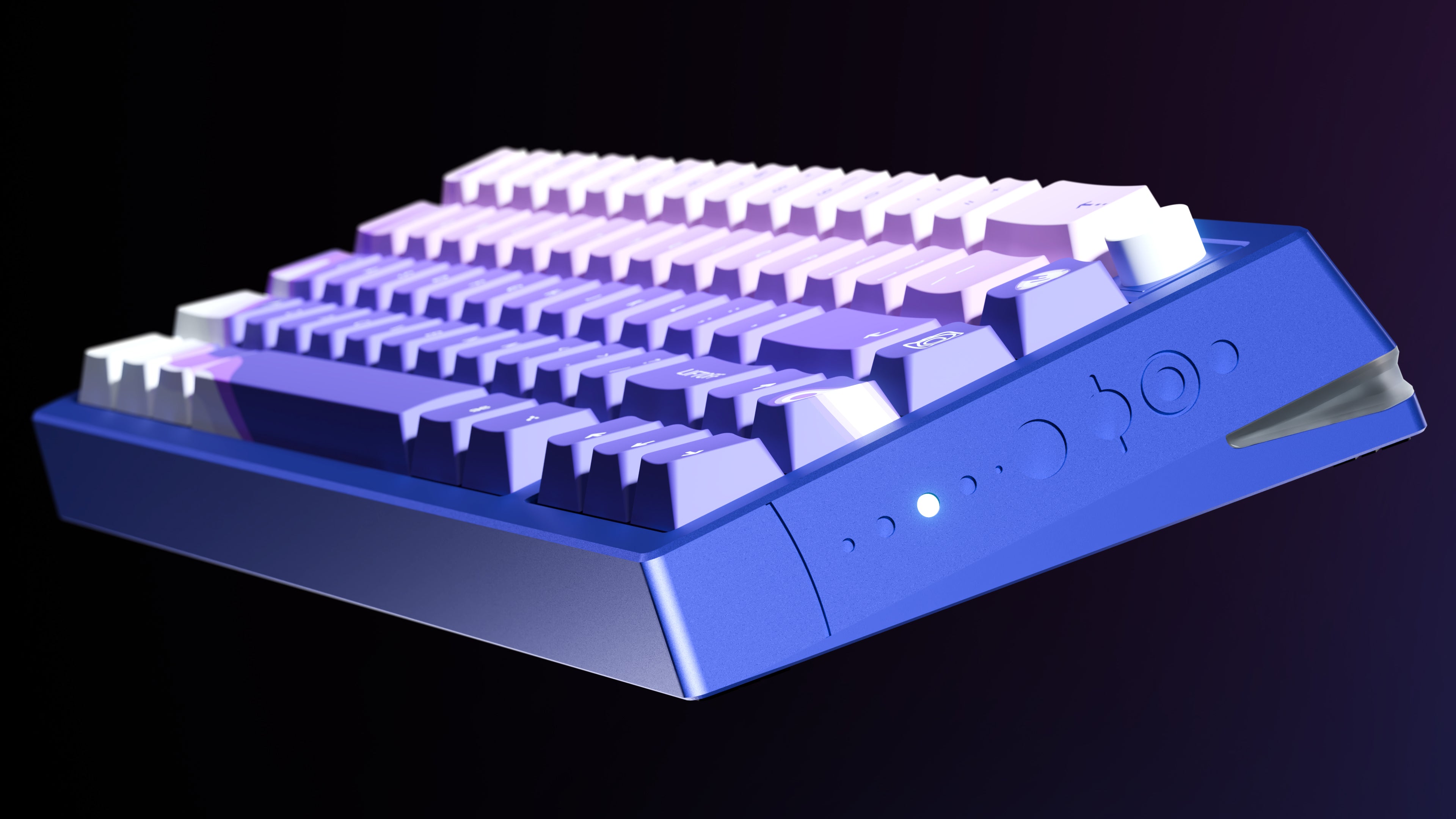 QwertyKey x Meletrix Zoom65 V3 Liftoff, клавиатура от алуминий по поръчка, Bluetooth, безжична, QMK/VIA, пълен RGB
