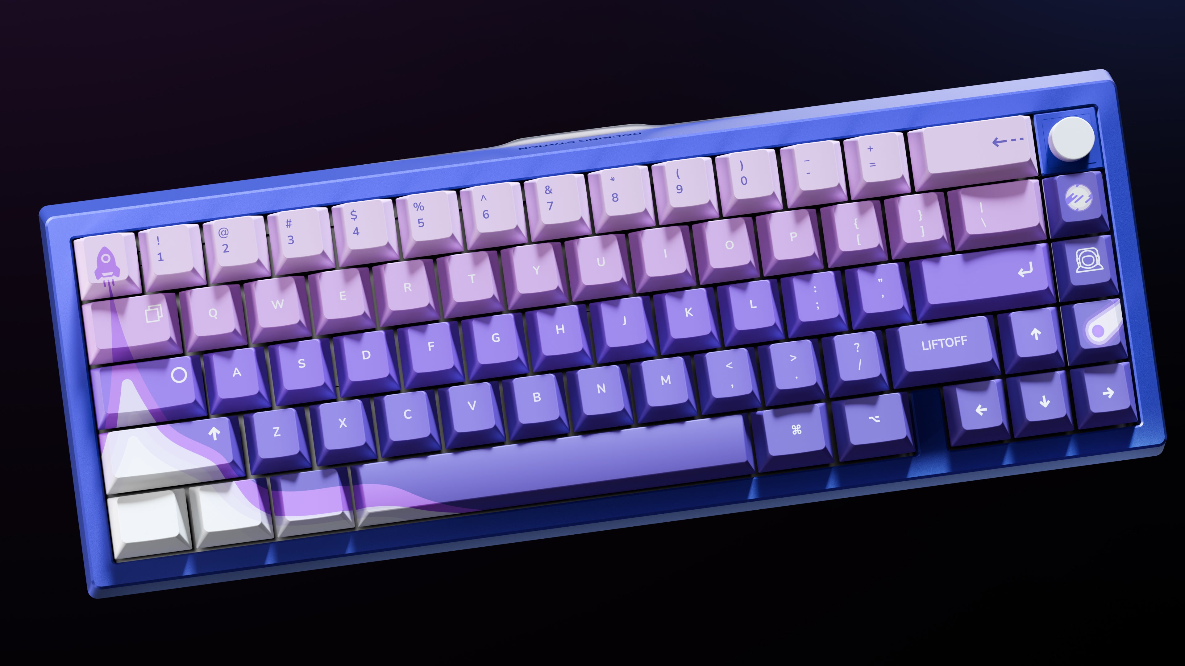 QwertyKey x Meletrix Zoom65 V3 Liftoff, клавиатура от алуминий по поръчка, Bluetooth, безжична, QMK/VIA, пълен RGB