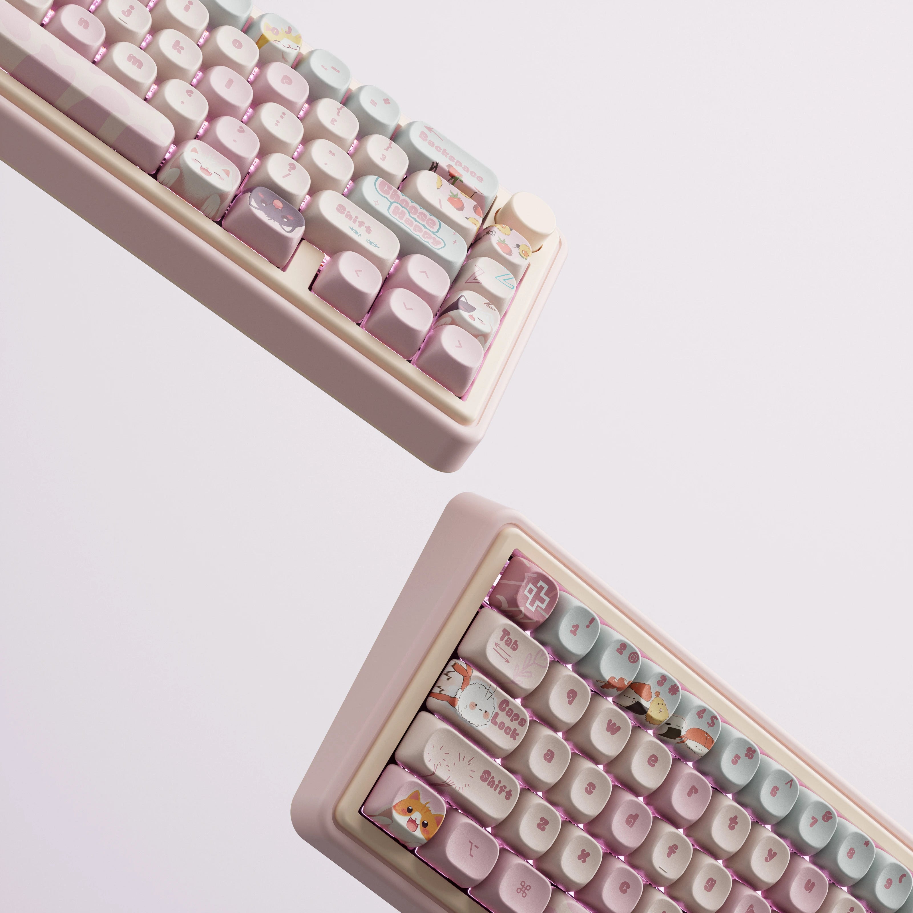 QwertyKey65 Pro Bliss Bluetooth Wireless VIA Hotswap RGB Mechanical Gaming Keyboard