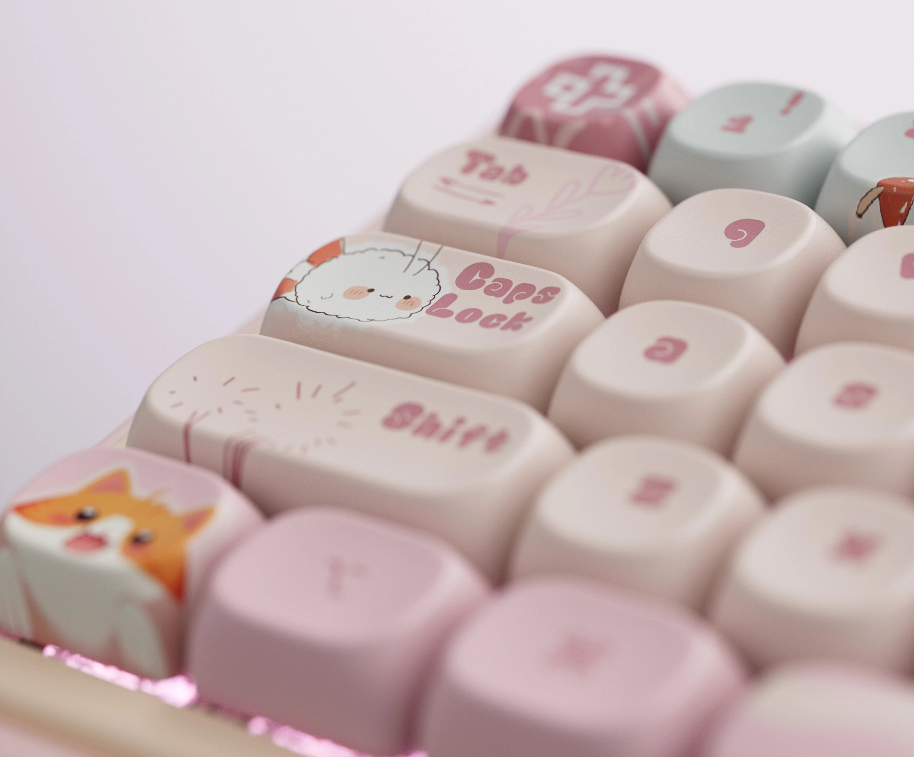 QwertyKey65 Pro Bliss Bluetooth Wireless VIA Hotswap RGB Mechanical Gaming Keyboard
