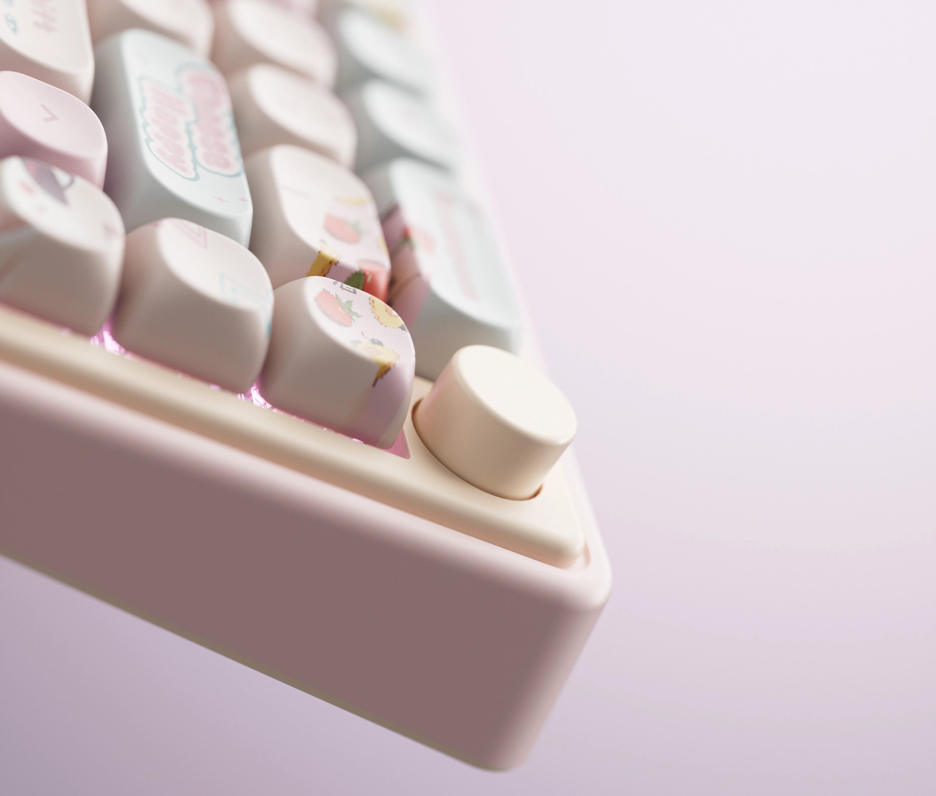 QwertyKey65 Pro Bliss Bluetooth Wireless VIA Hotswap RGB Mechanical Gaming Keyboard