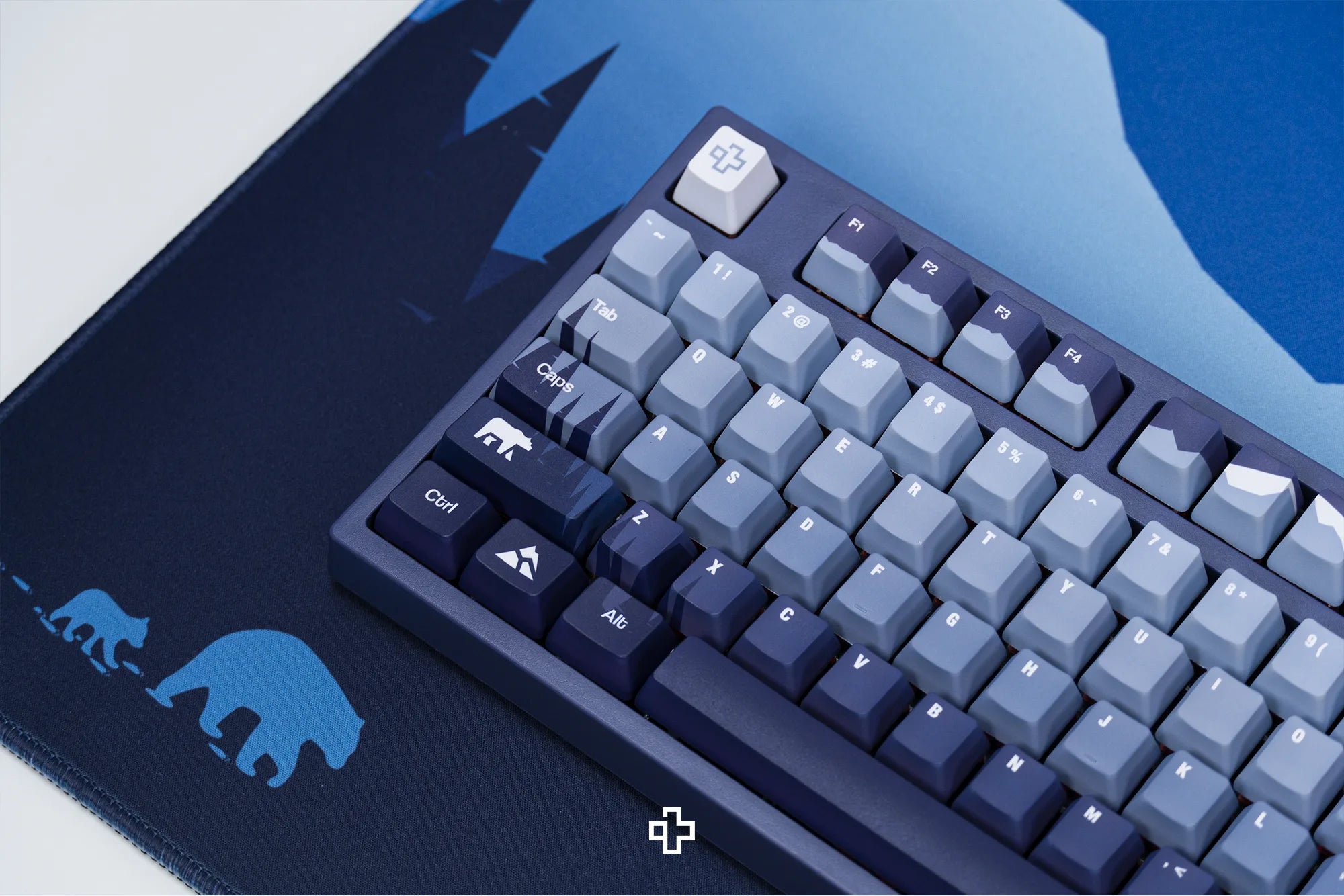 QwertyKey75 Carpathian Bluetooth Wireless Hotswap RGB VIA/QMK Gasket Mounted Механична Игрална Клавиатура