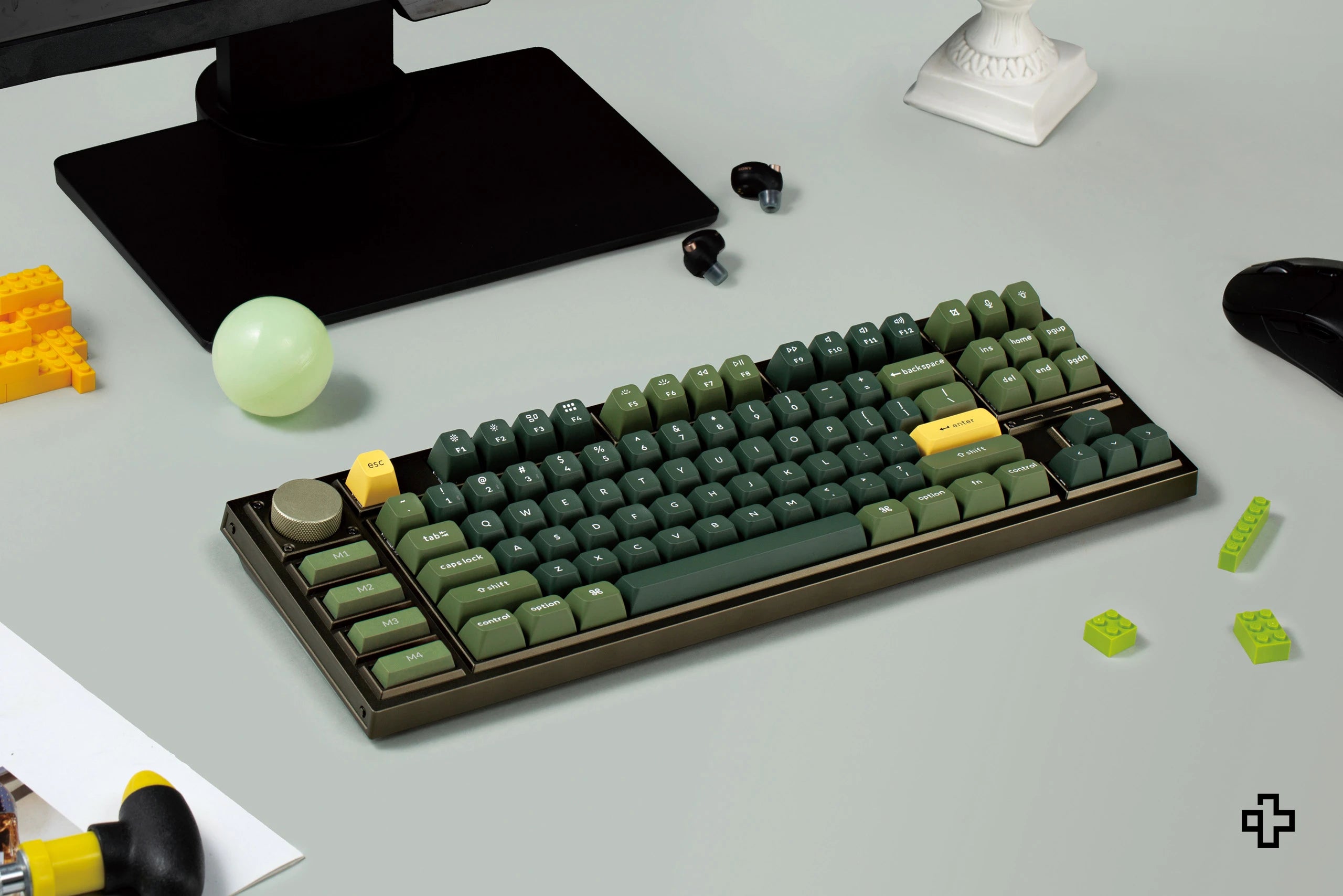 Keychron Q3 Pro Wireless Hotswap Aluminum Knob Olive Switch Keychron Pro Red Custom Mechanical Keyboard