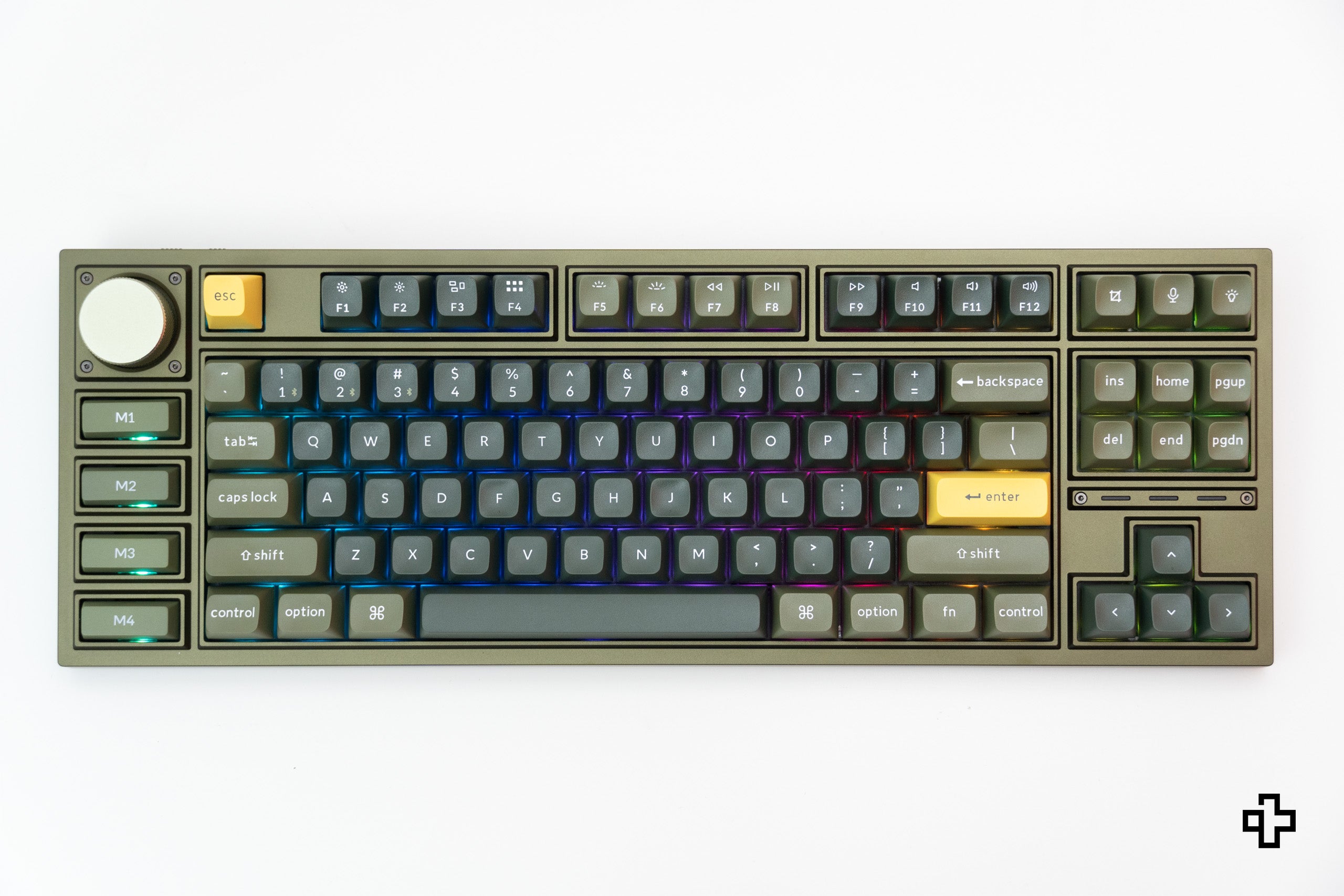 Keychron Q3 Pro Wireless Hotswap Aluminum Knob Olive Switch Keychron Pro Red Custom Mechanical Keyboard
