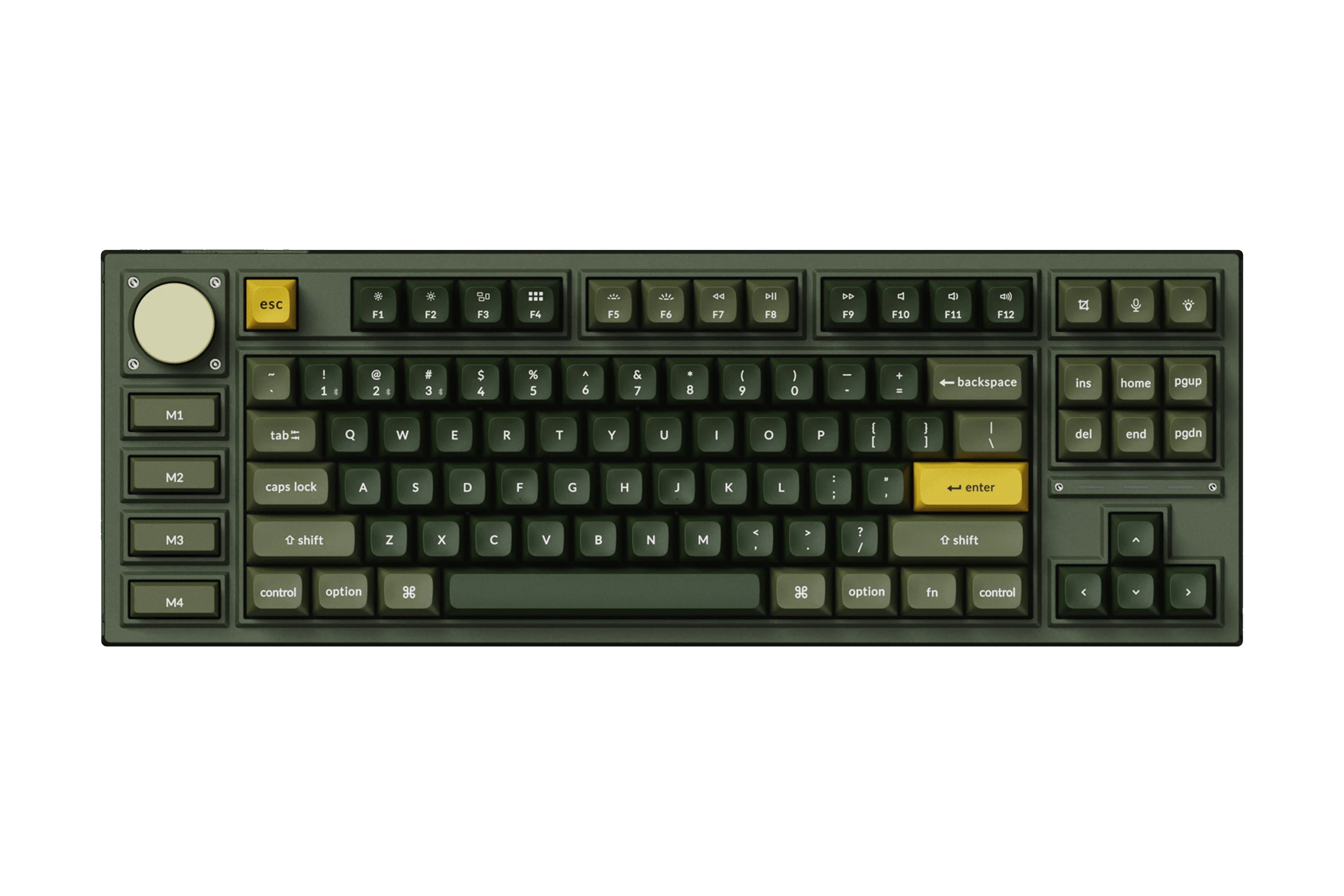 Keychron Q3 Pro Wireless Hotswap Aluminum Knob Olive Switch Keychron Pro Red Custom Mechanical Keyboard