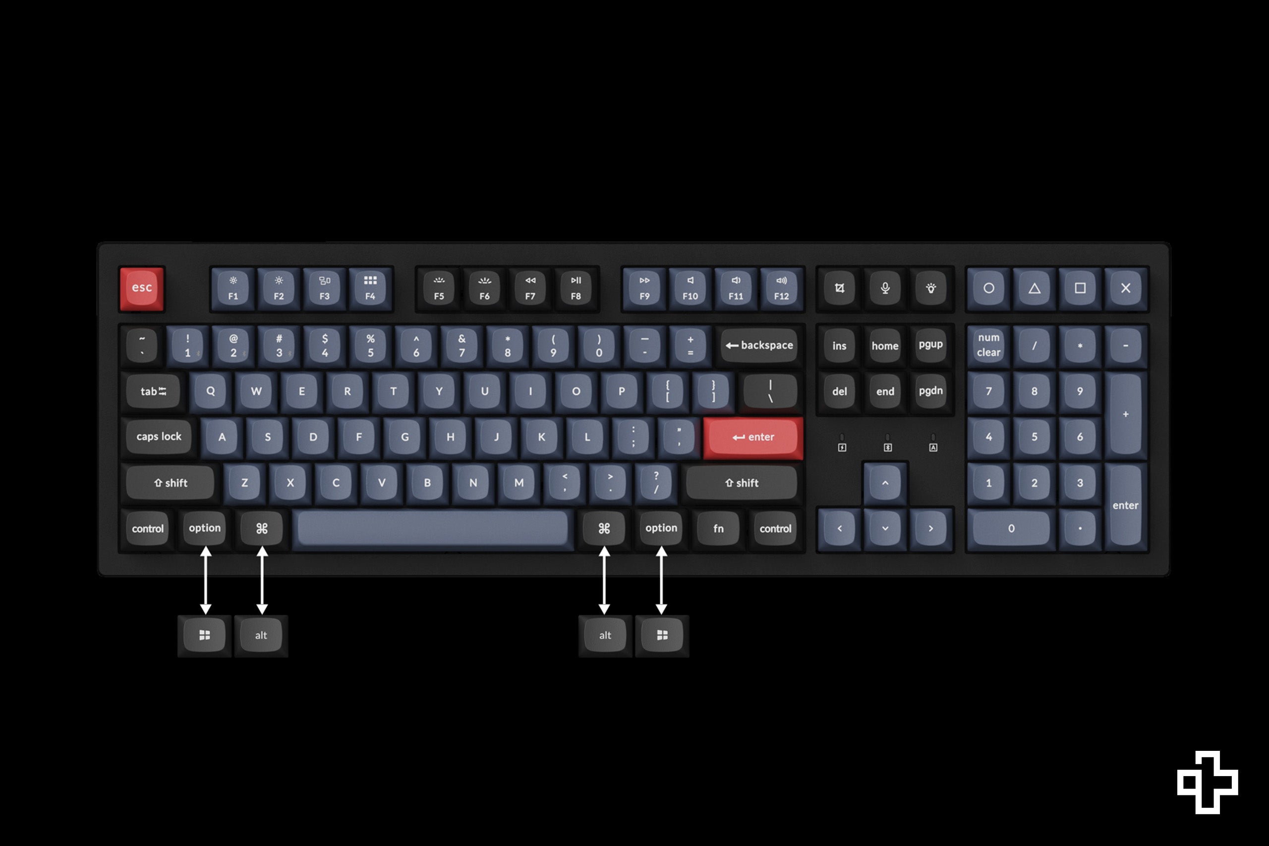 Keychron K10 Pro Hotswap RGB Wireless Mechanical Keyboard