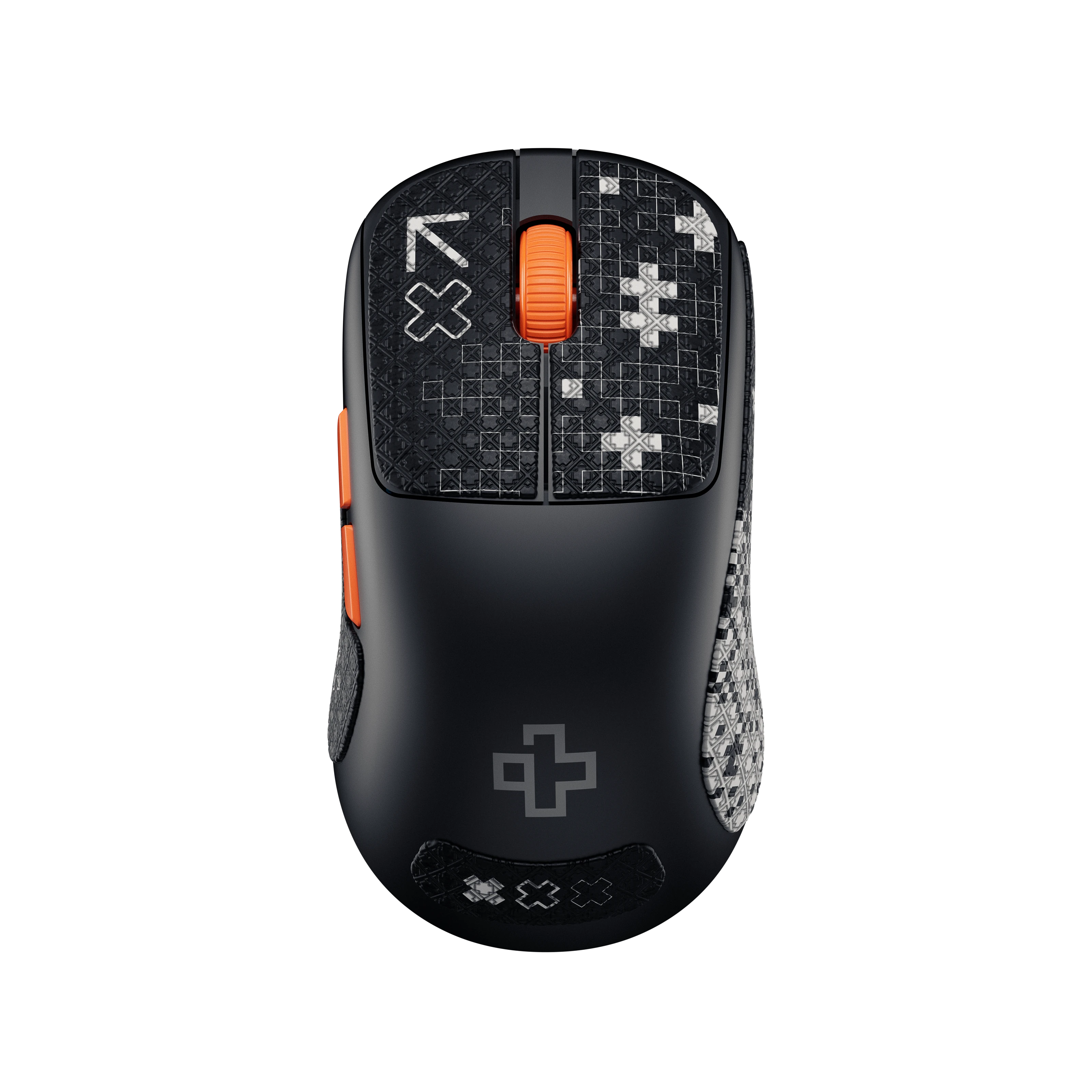Souris Gaming QwertyKey Falcon Noir 8K, 30.000 DPI, Bluetooth Sans Fil Trio Mode, Pixart 3950