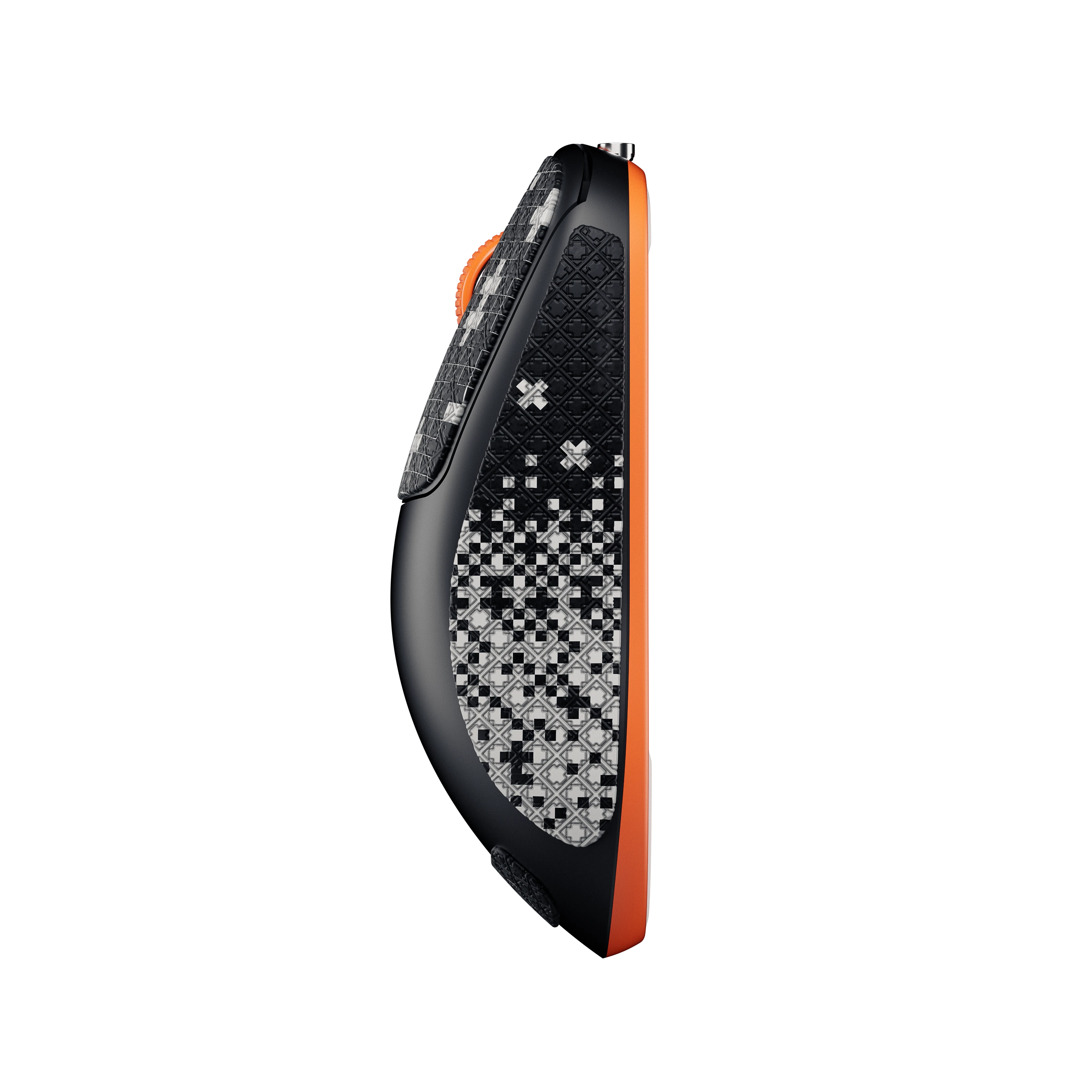Souris Gaming QwertyKey Falcon Noir 8K, 30.000 DPI, Bluetooth Sans Fil Trio Mode, Pixart 3950