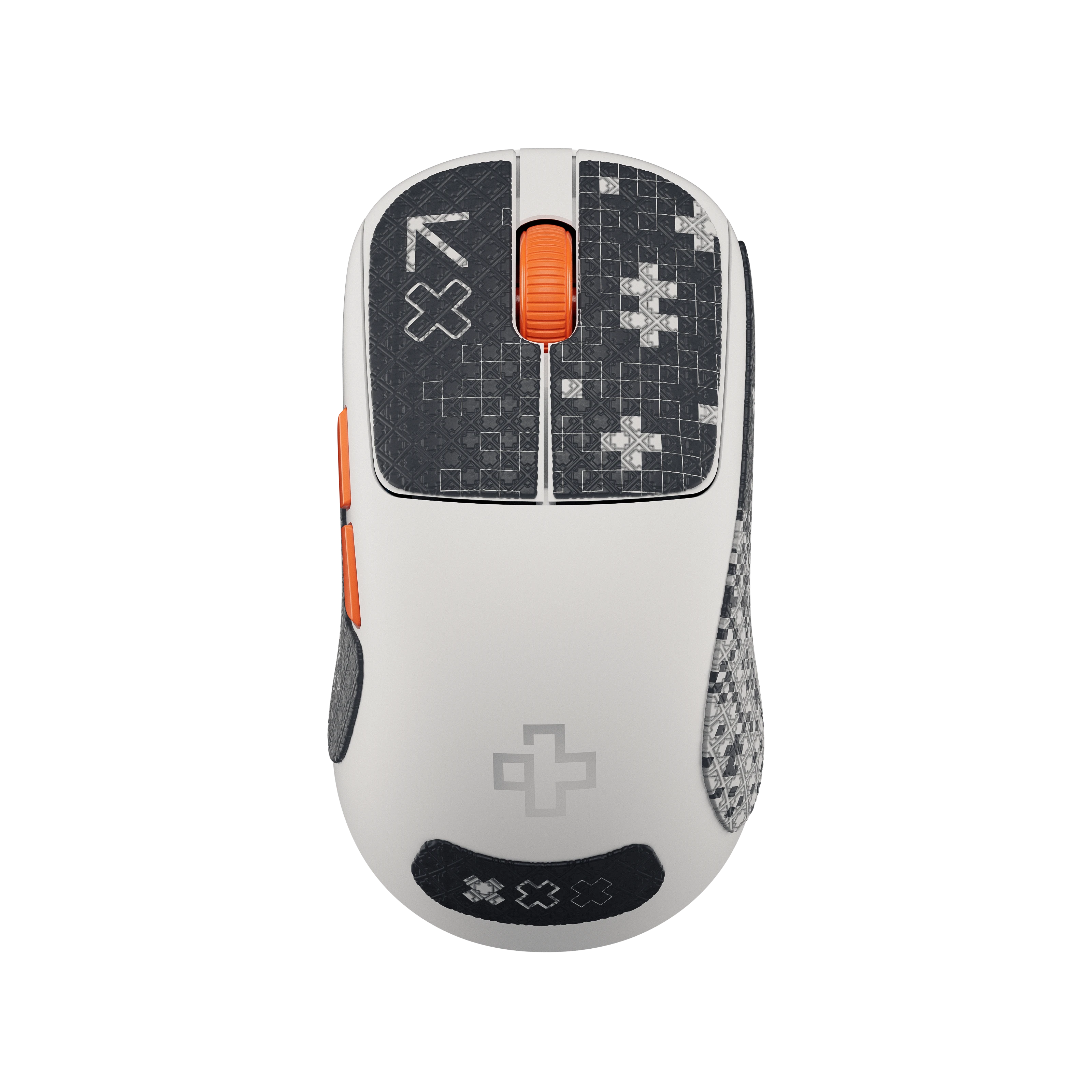 Souris Gaming QwertyKey Falcon Alb 8K, 30.000 DPI, Bluetooth Sans Fil Trio Mode, Pixart 3950