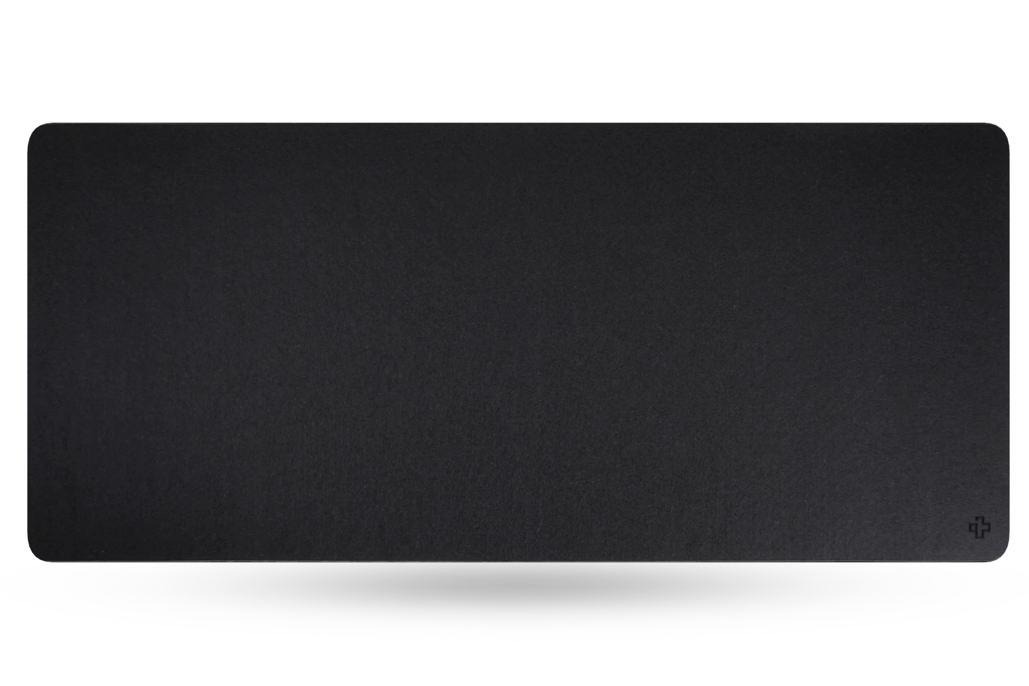 Tapis de bureau souris QwertyKey en feutre noir