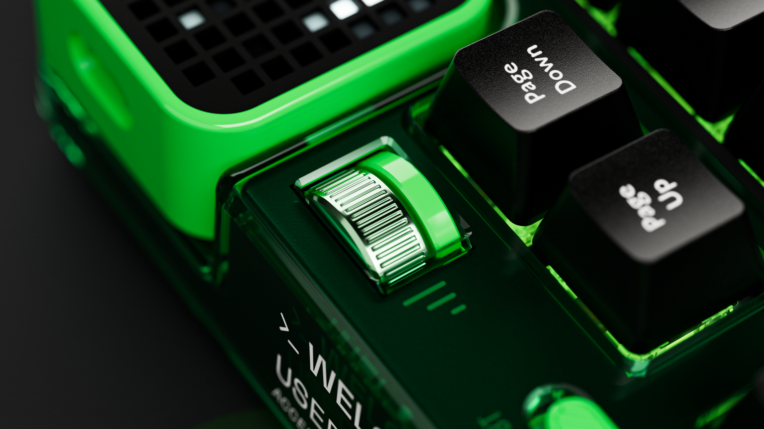 QwertyKey100 Matrix Hotswap RGB Bildschirm Pixel Bluetooth Gasket Mount Gaming Tastatur