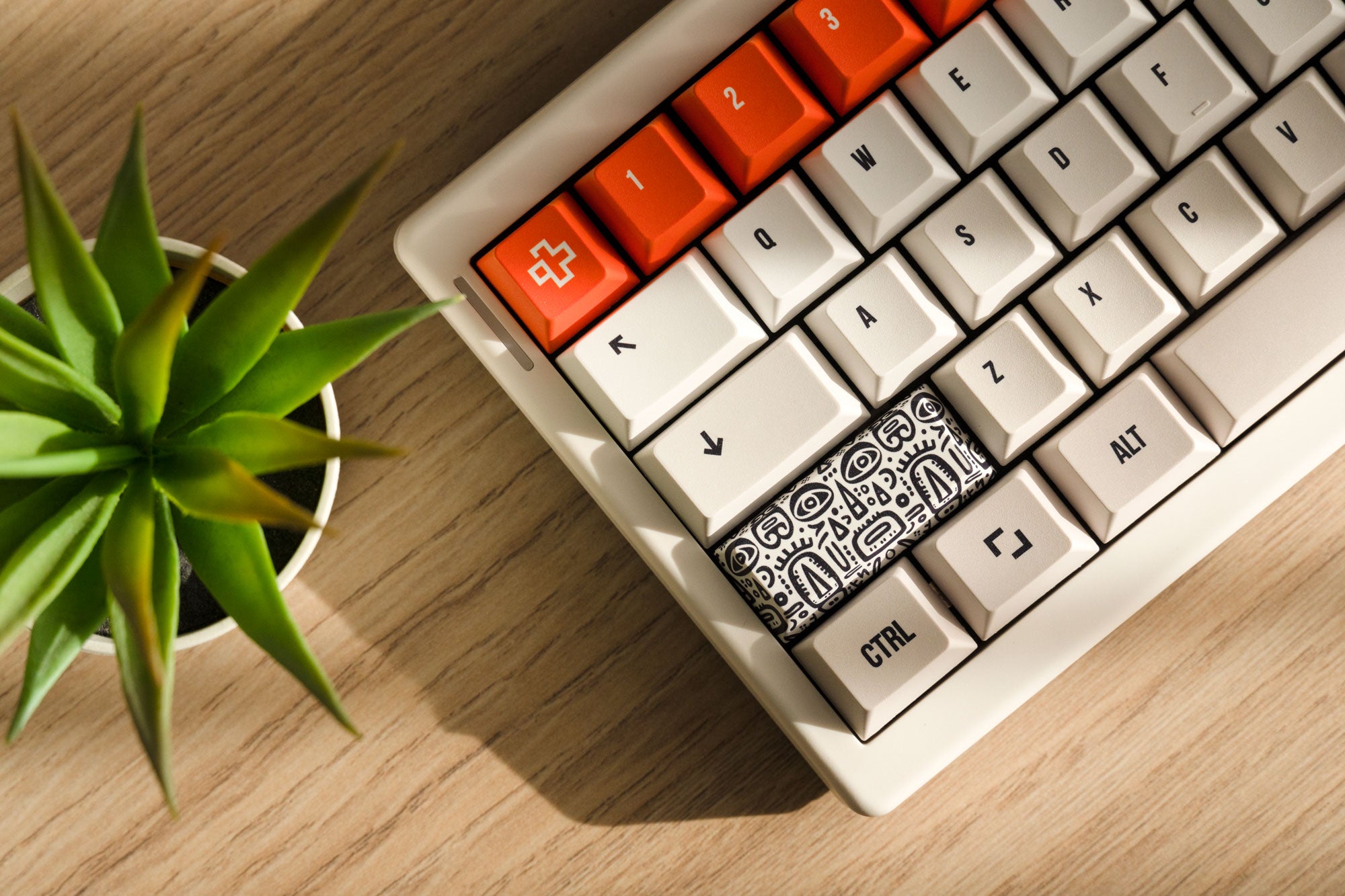 QwertyKey61 PRO Alba Hotswap RGB VIA Gasket Mounted Gaming Tastatur