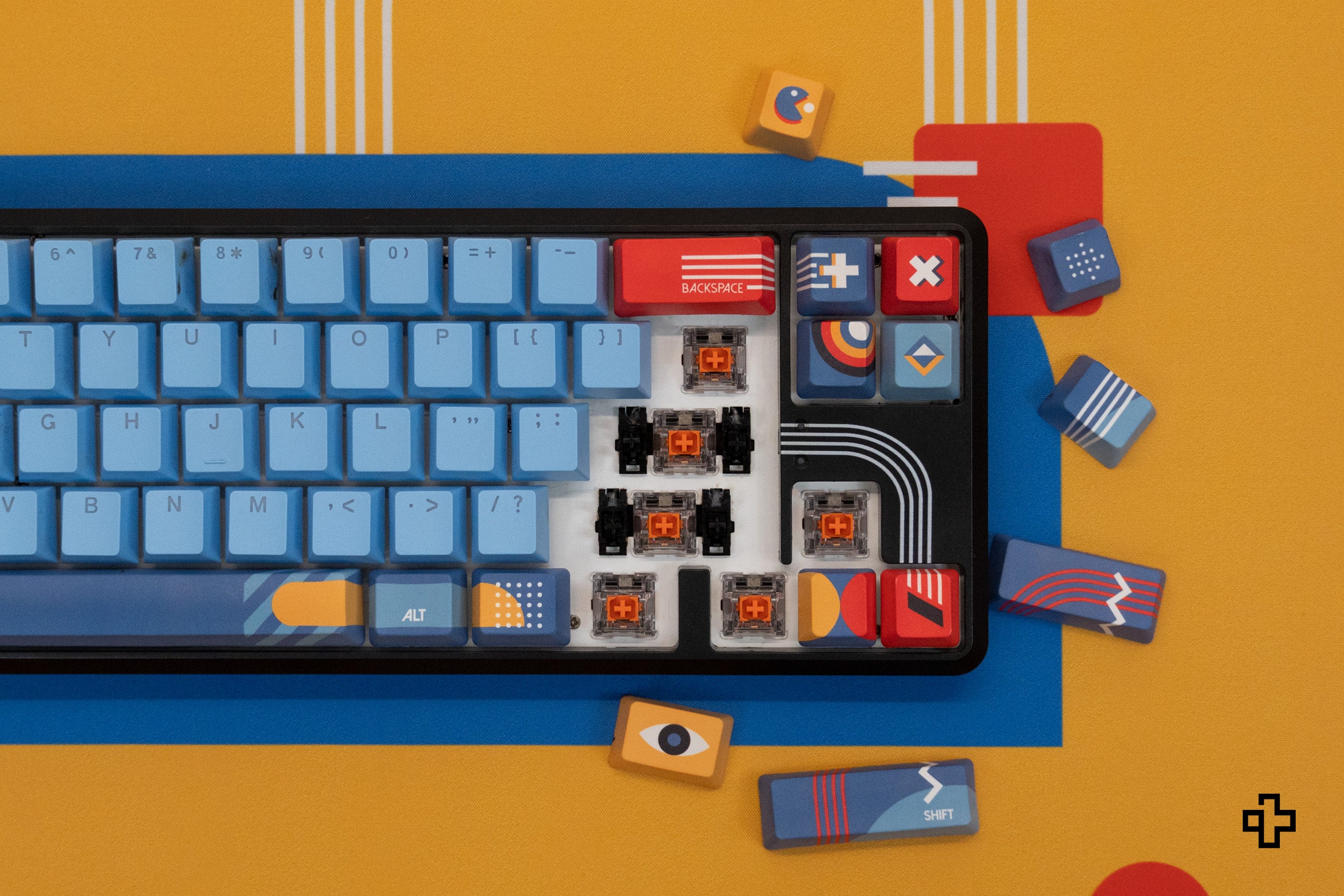 QwertyKey65 Metric Hotswap RGB Mechanical Gaming Keyboard