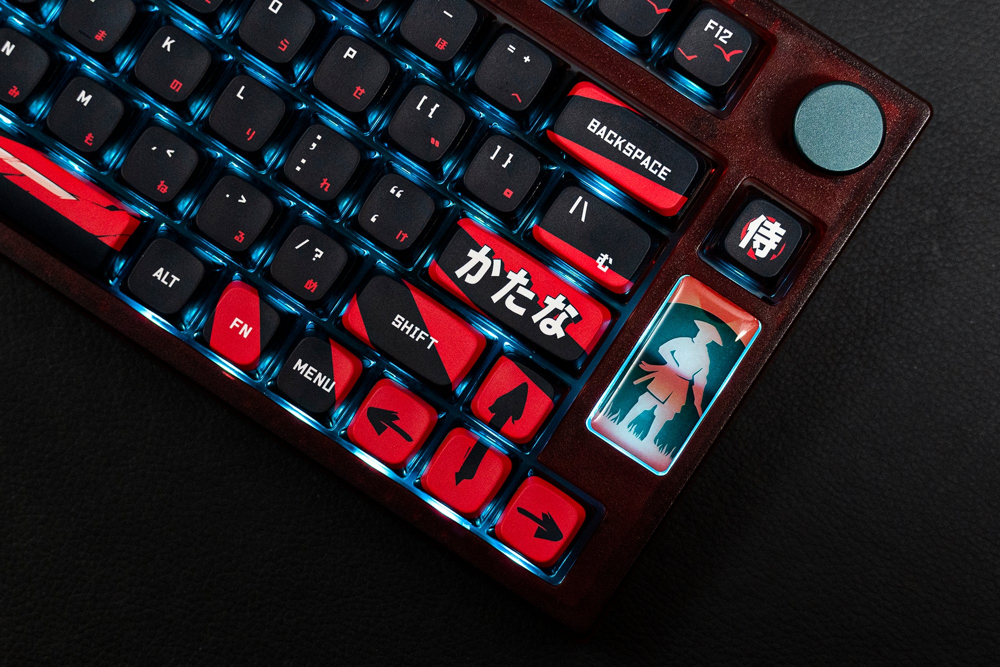 QwertyKey75 Samurai Bluetooth Безжичен Hotswap RGB VIA/QMK Gasket Монтирана Механична Игрална Клавиатура