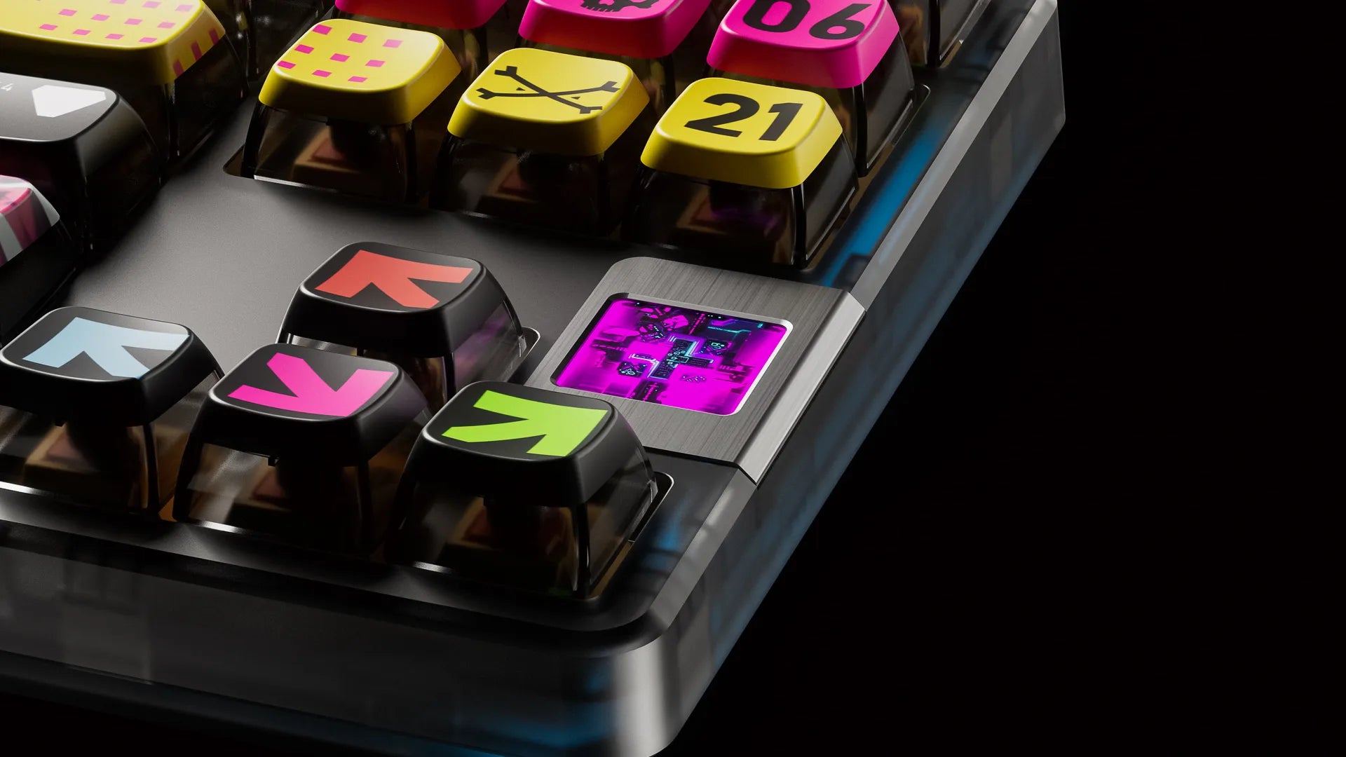 QwertyKey80 Oorlog Bluetooth Draadloze Hotswap RGB QMK/VIA Gasket Gemonteerde Mechanische Gaming Toetsenbord met Scherm