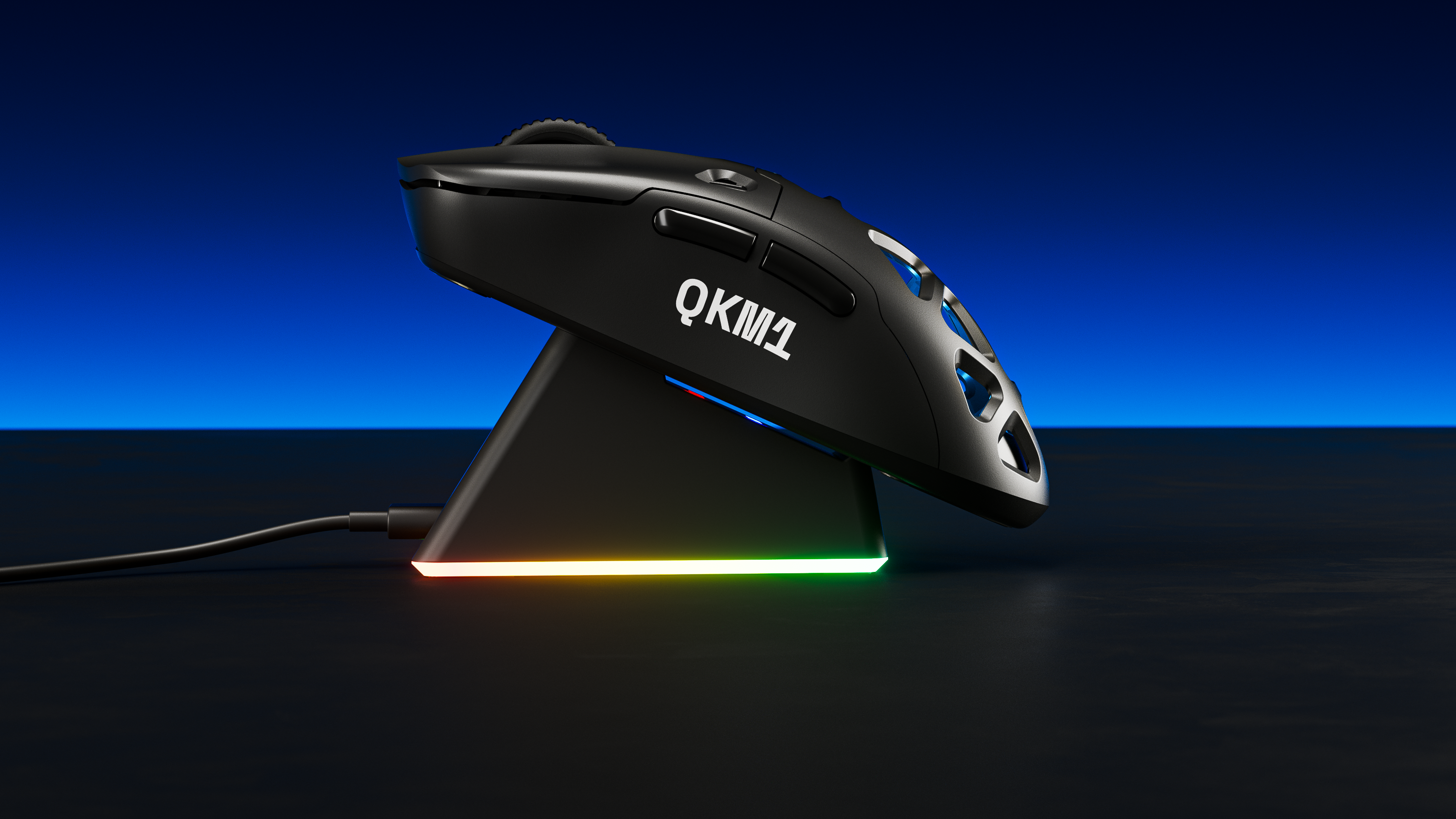 Мишка QwertyKey QKM1 безжична Bluetooth докинг станция за зареждане