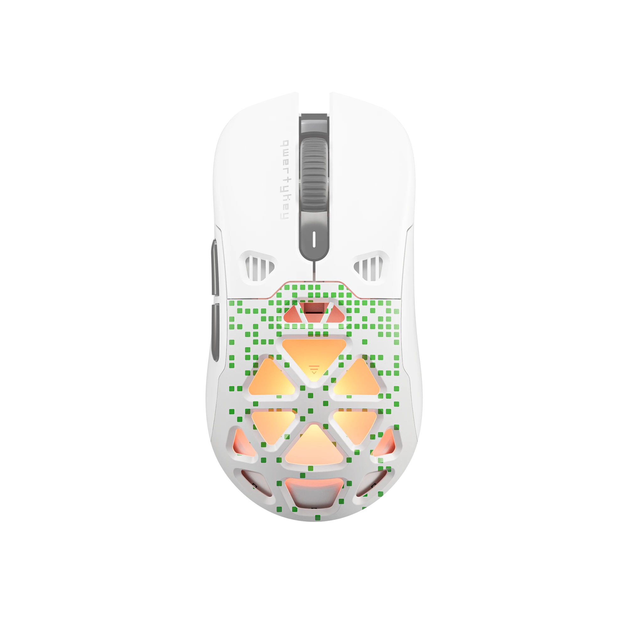 Coque Souris QKM1 Matrix Blanc