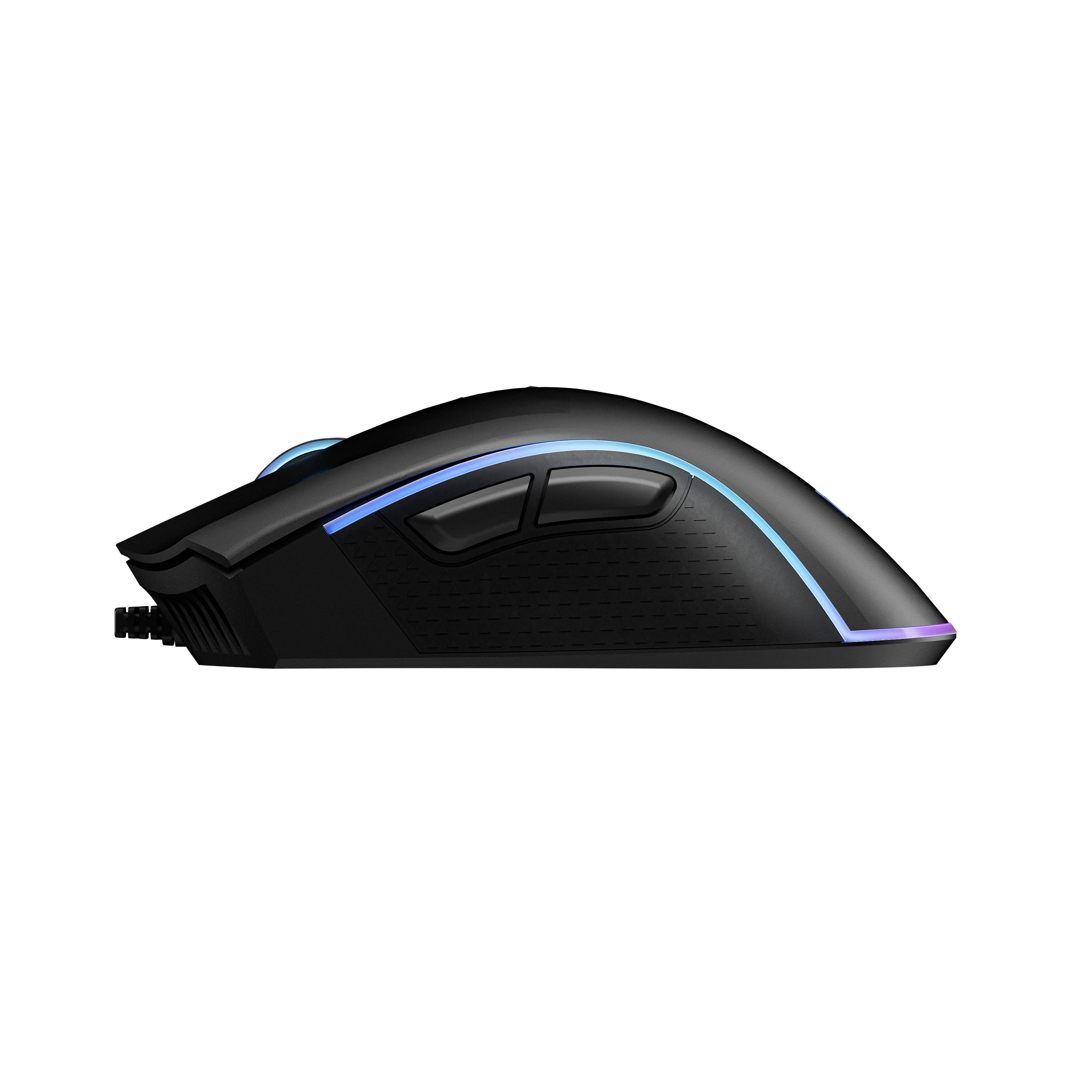 Souris Gaming QwertyKey Forge Noir, RGB, 12 000 DPI, Logiciel