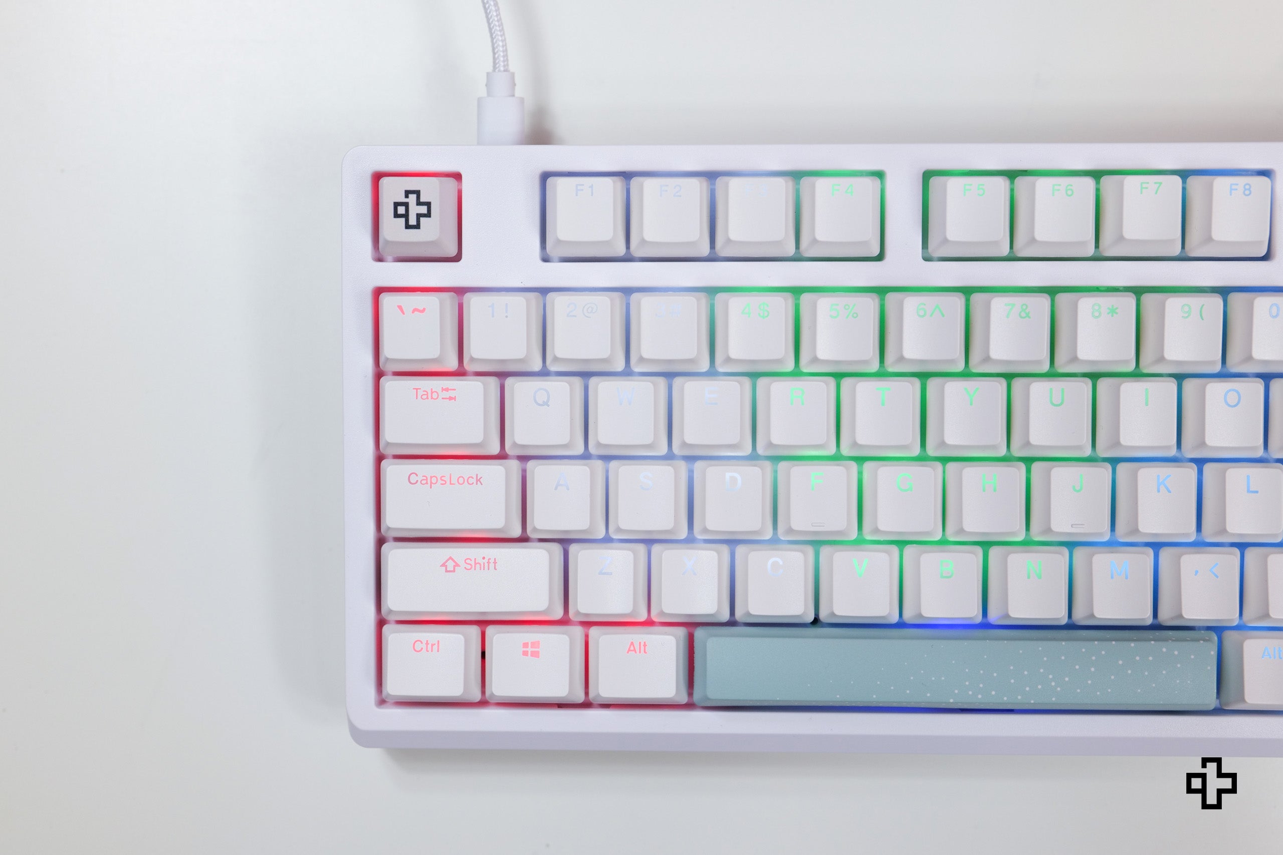 QwertyKey Salt V2 RGB Hotswap Software Mechanische Gaming Tastatur Hotswap