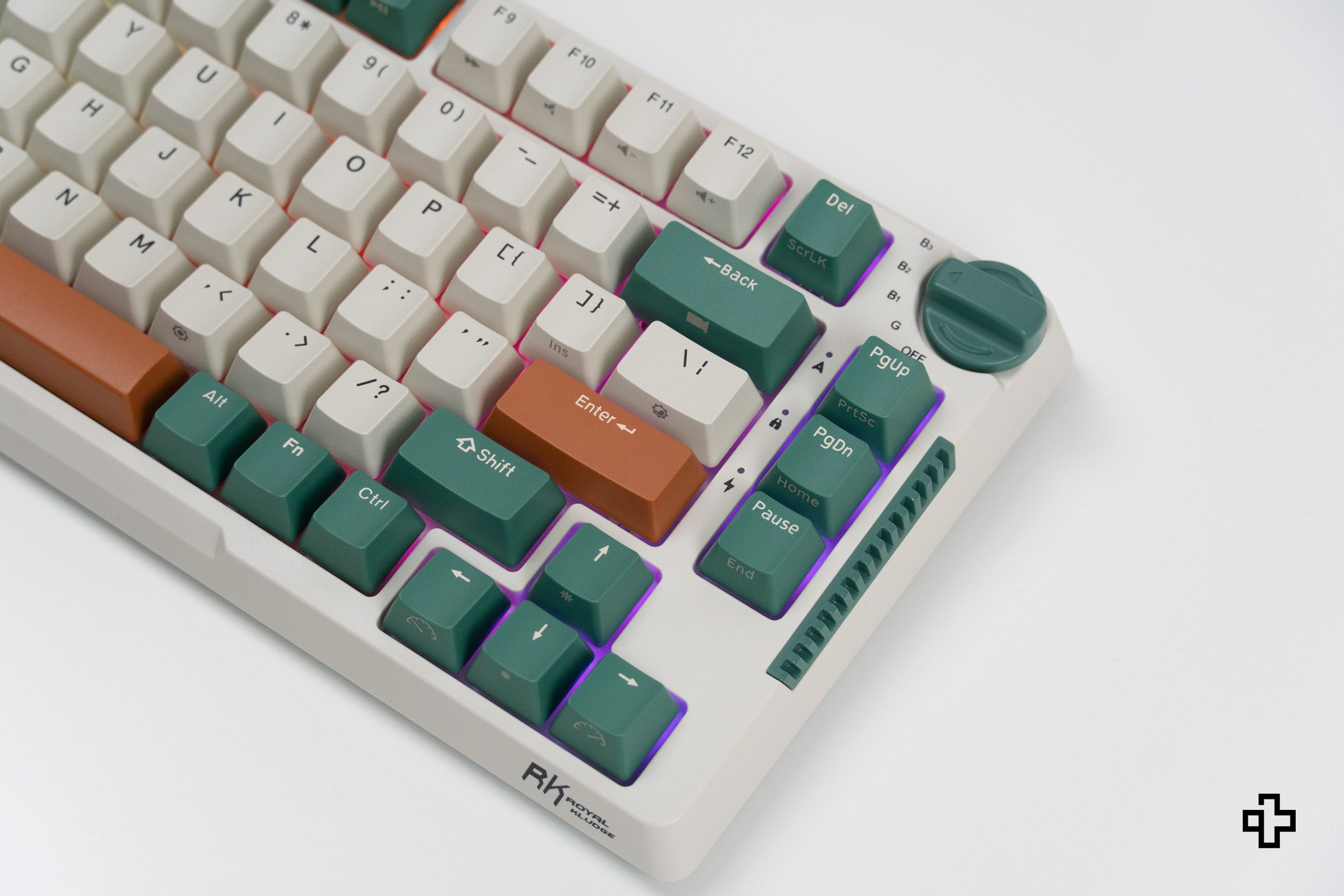 Royal Kludge H81 Time Machine Hotswap RGB Gasket Bluetooth Wireless Mechanical Gaming Keyboard