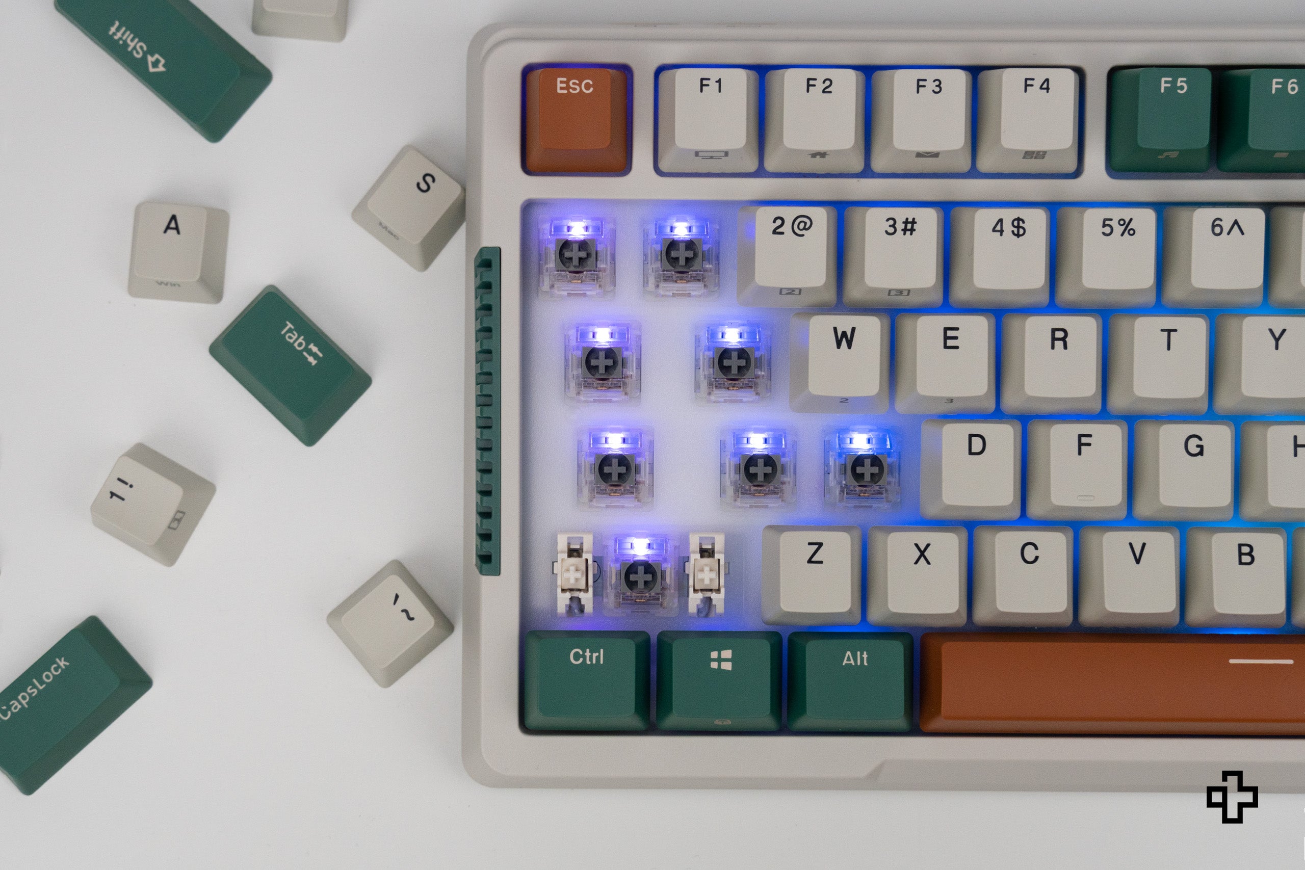 Royal Kludge H81 Time Machine Hotswap RGB Gasket Bluetooth Wireless Mechanical Gaming Keyboard