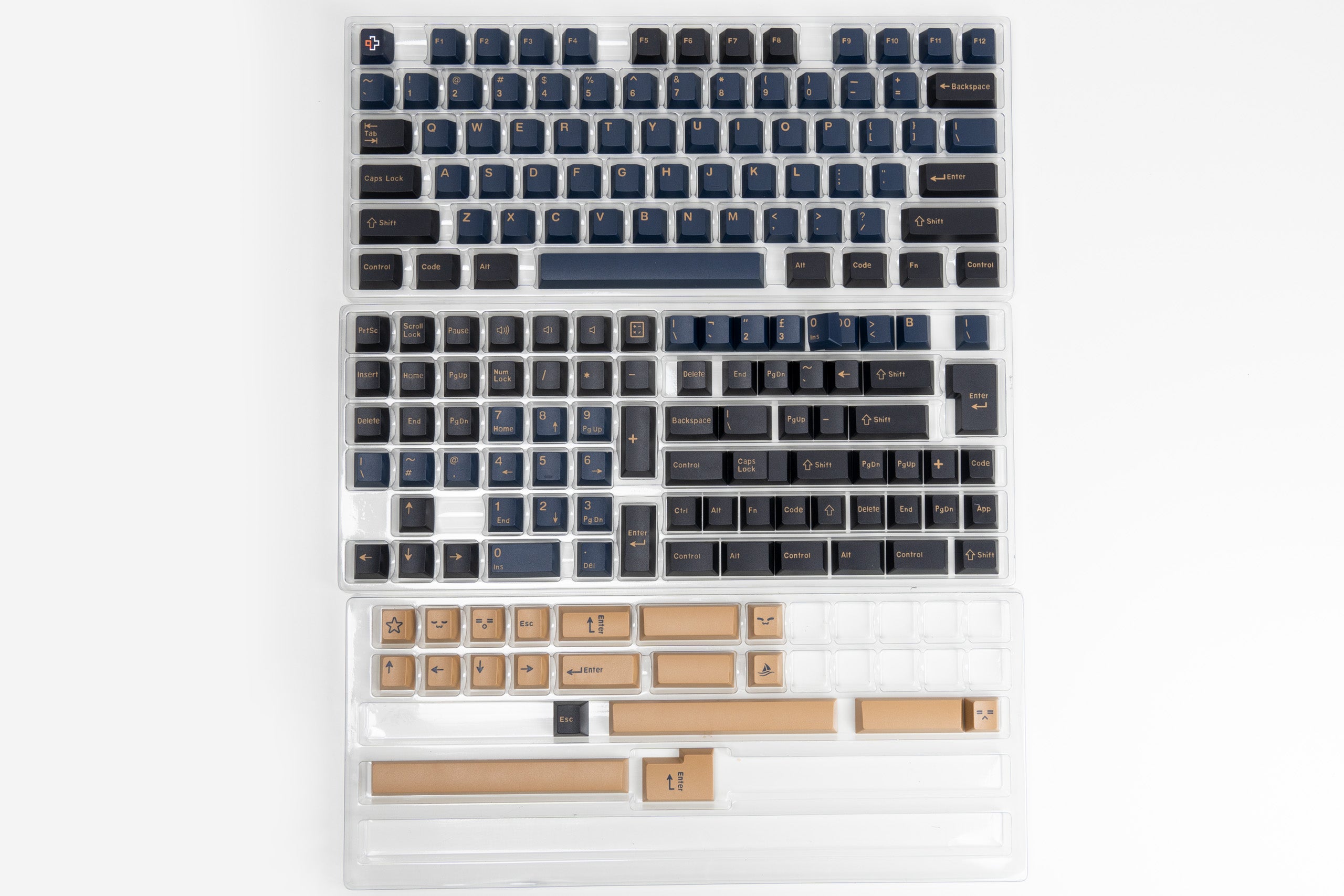 Conjunto de teclas QwertyKey Ramses PBT Doble Inyección Perfil OEM