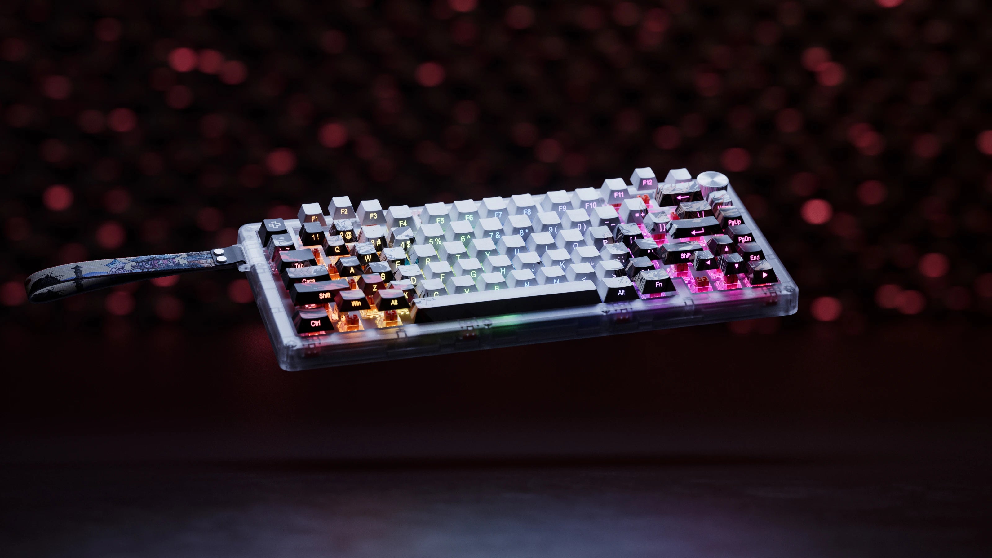 QwertyKey75 HE Striker – Effet Hall, Déclenchement Rapide, RGB, Snap Tap, Interrupteurs Magnétiques