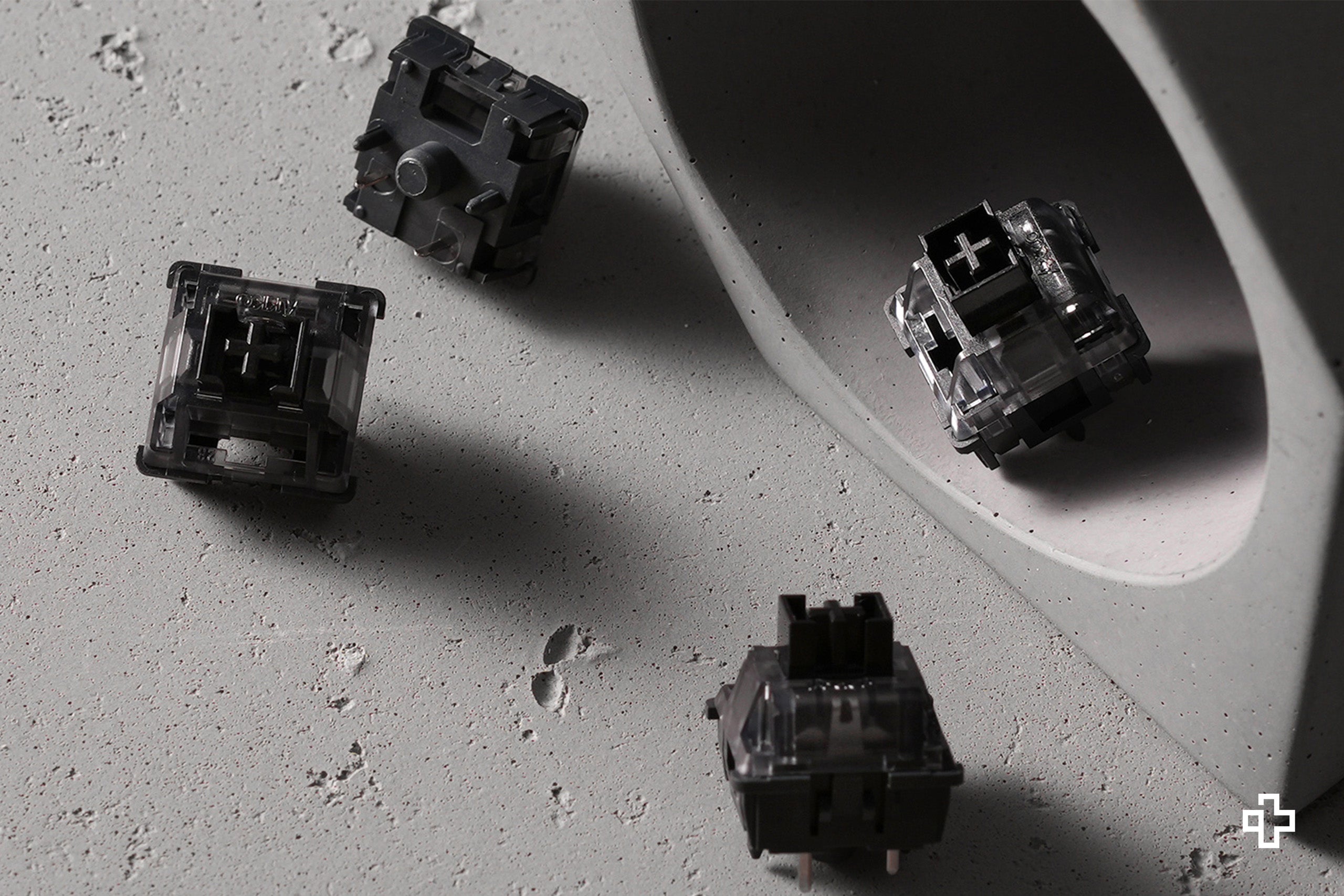 45 piezas Akko Cream Black Pro Switches