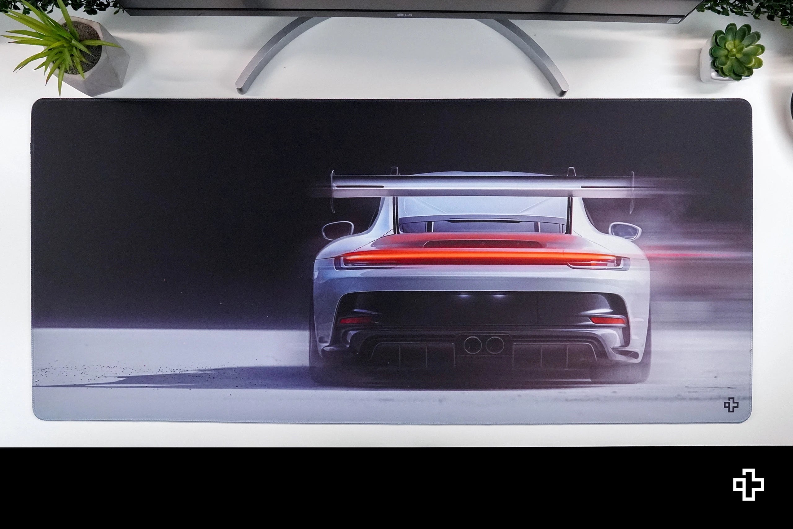 Deskmat Mousepad QwertyKey Auto GT 4mm bordi cuciti