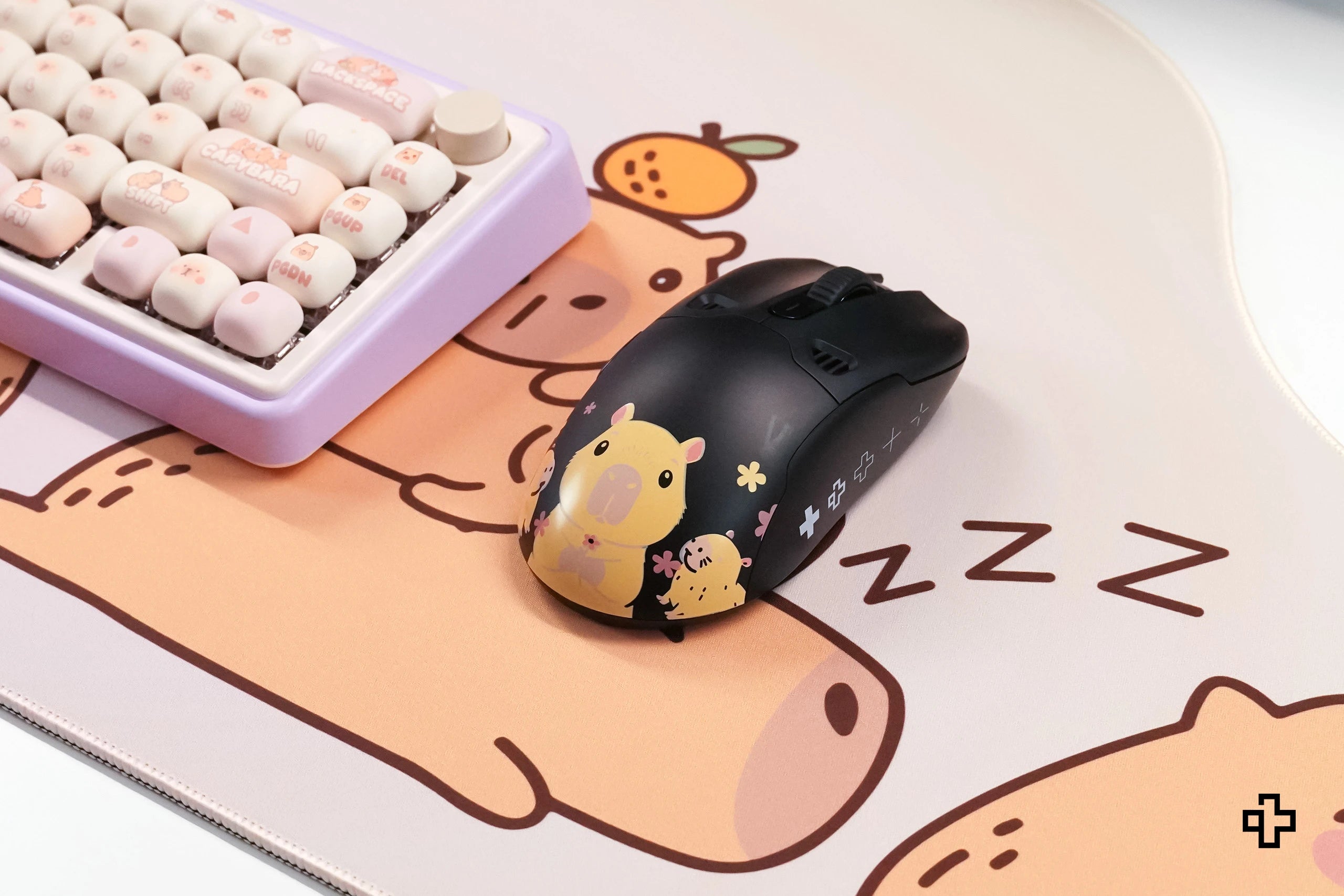 Cover Muis QKM1 Capibara Zwart