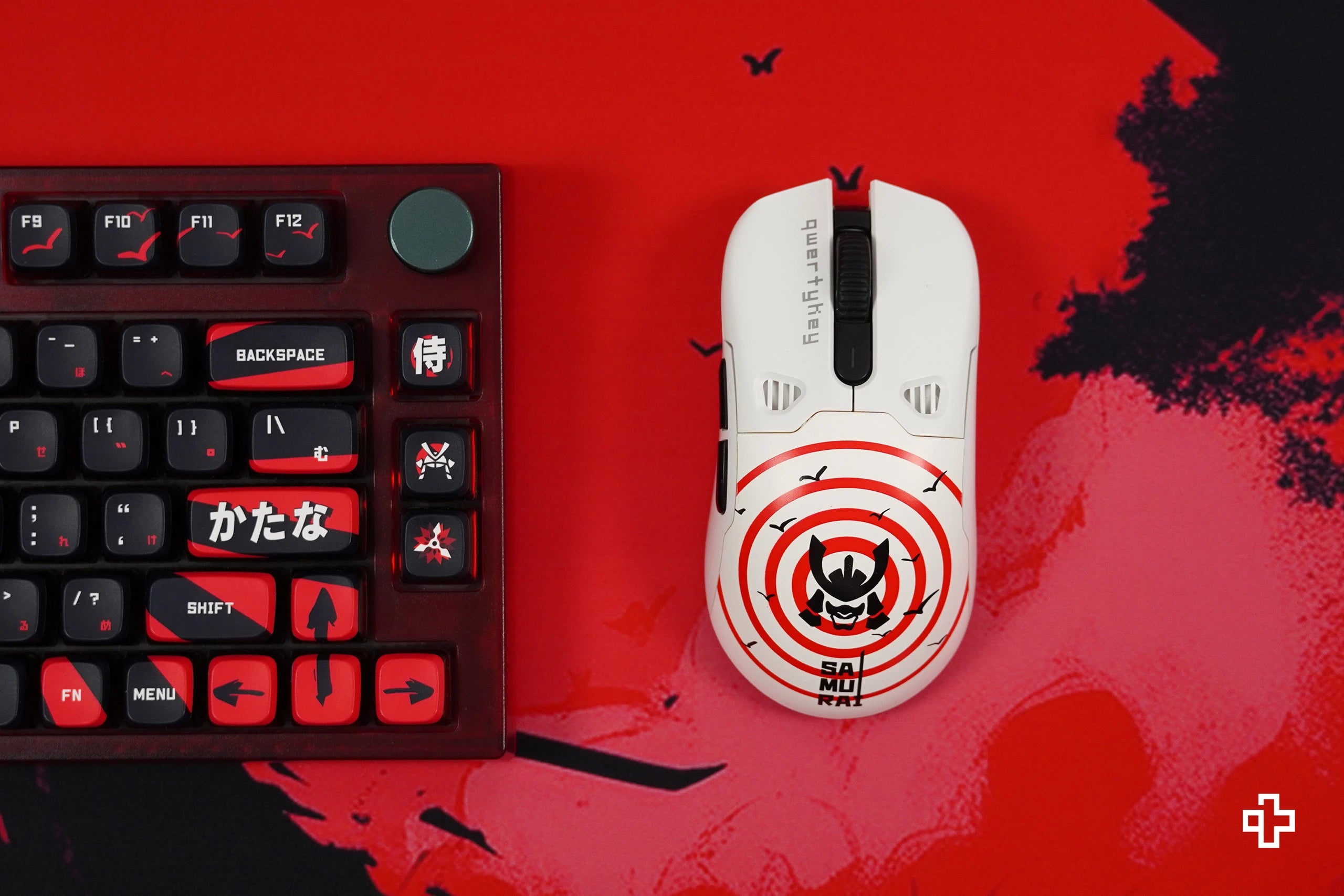 Mauspad QKM1 Samurai Weiß