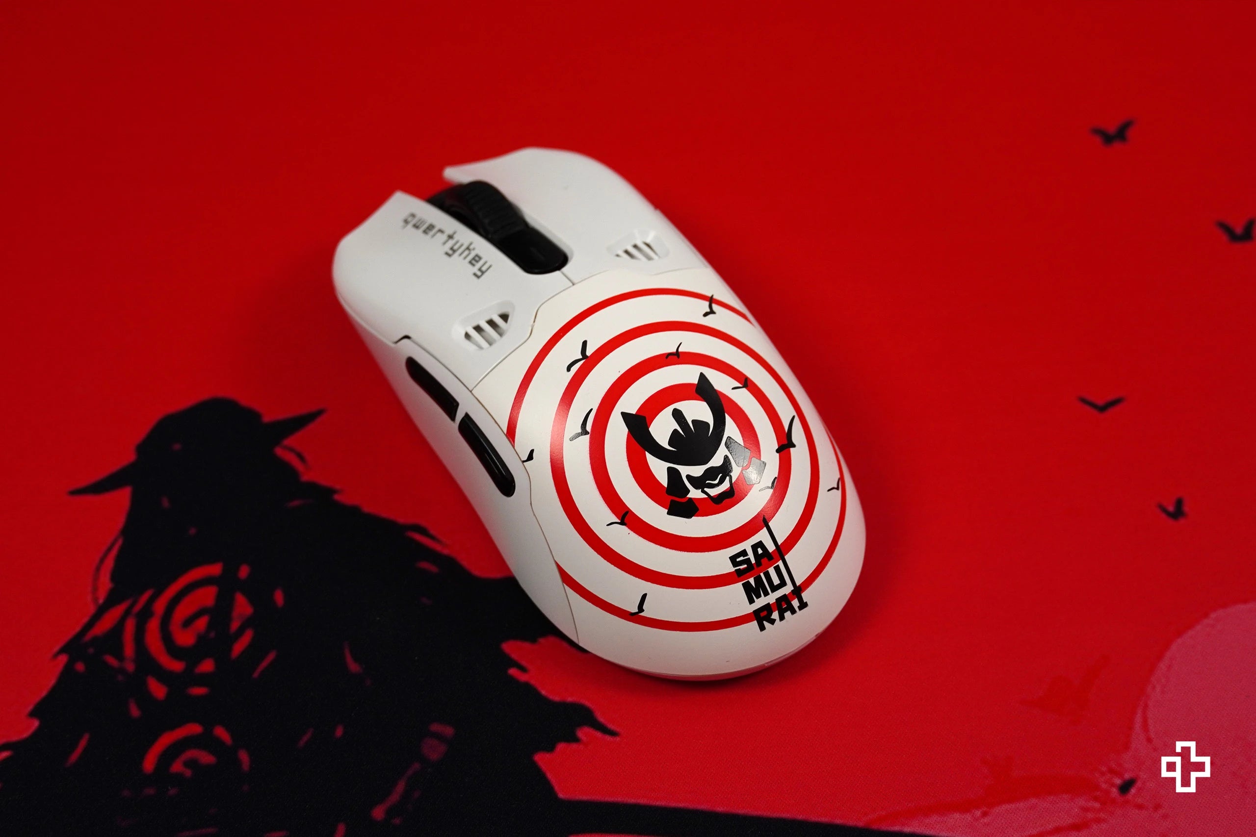 Mauspad QKM1 Samurai Weiß
