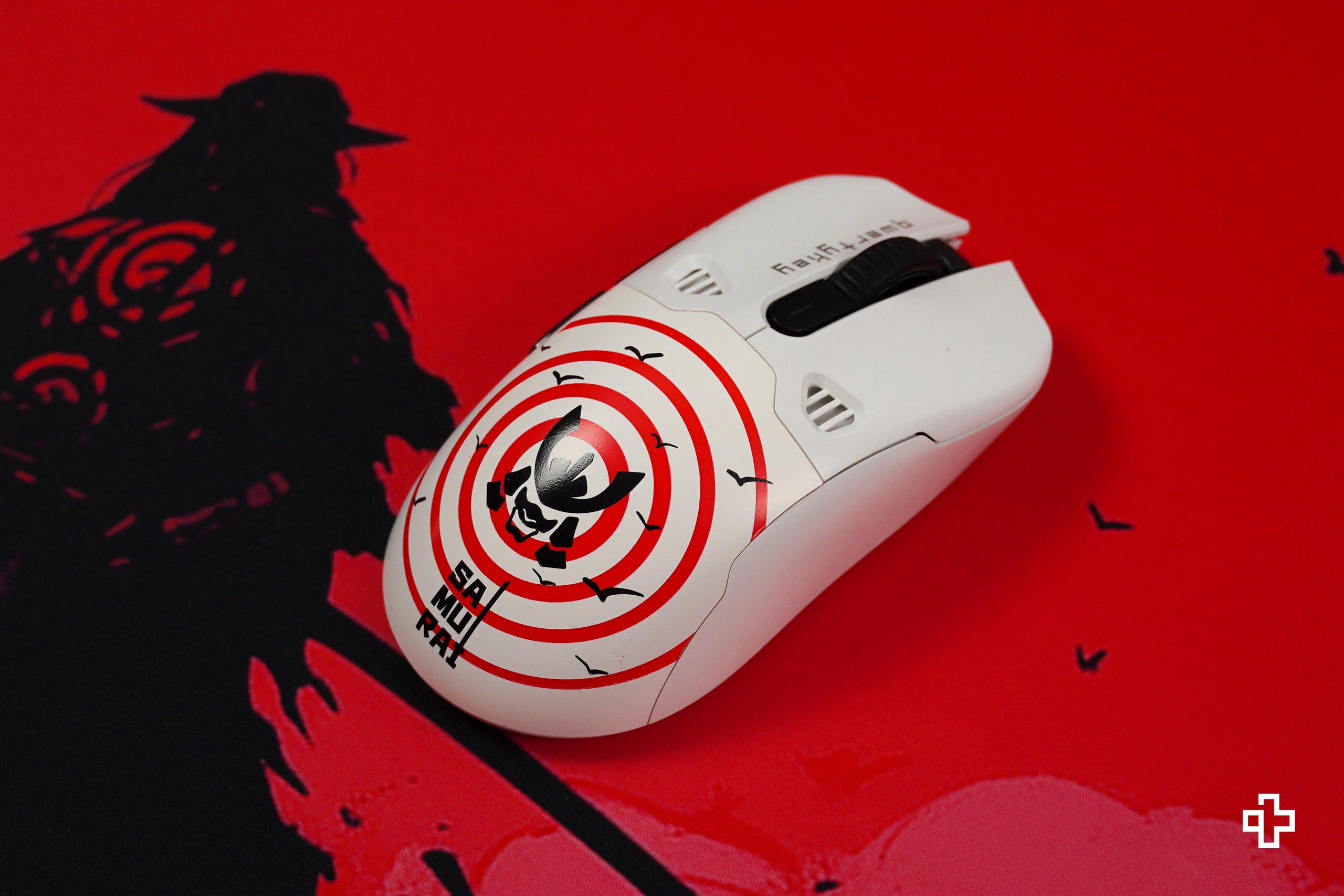 Mauspad QKM1 Samurai Weiß