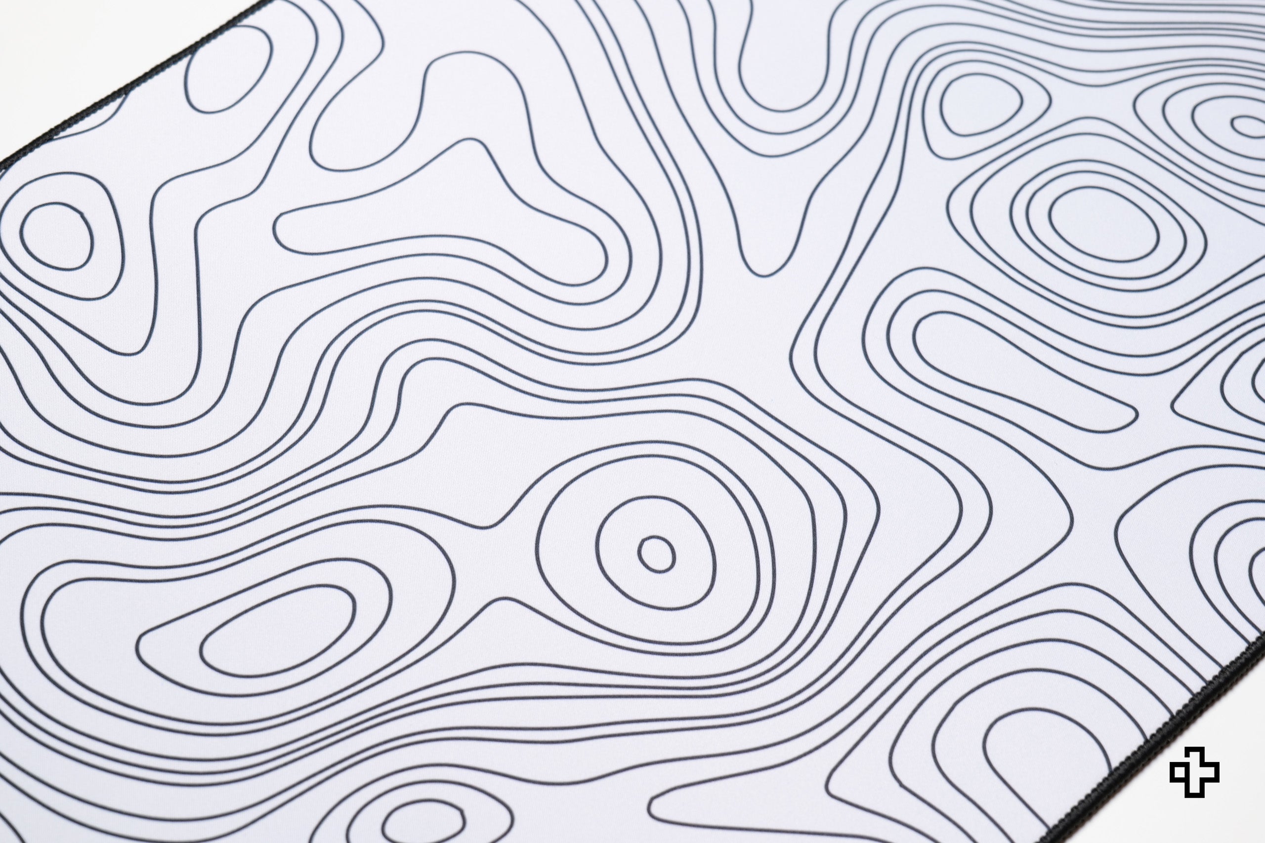 Deskmat Tapis de souris QwertyKey Astro Topographique 4mm bords cousus