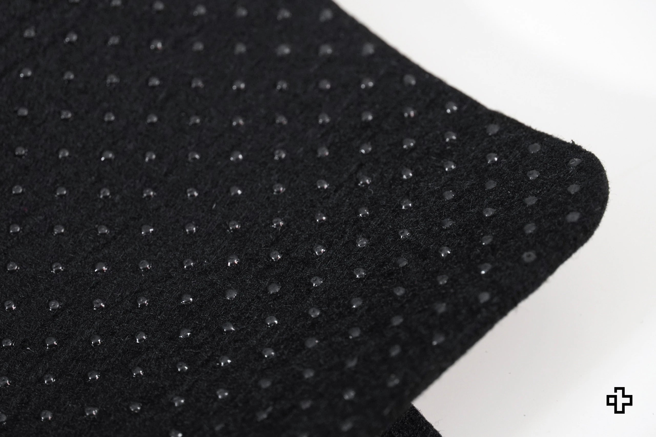 Tapis de bureau souris QwertyKey en feutre noir