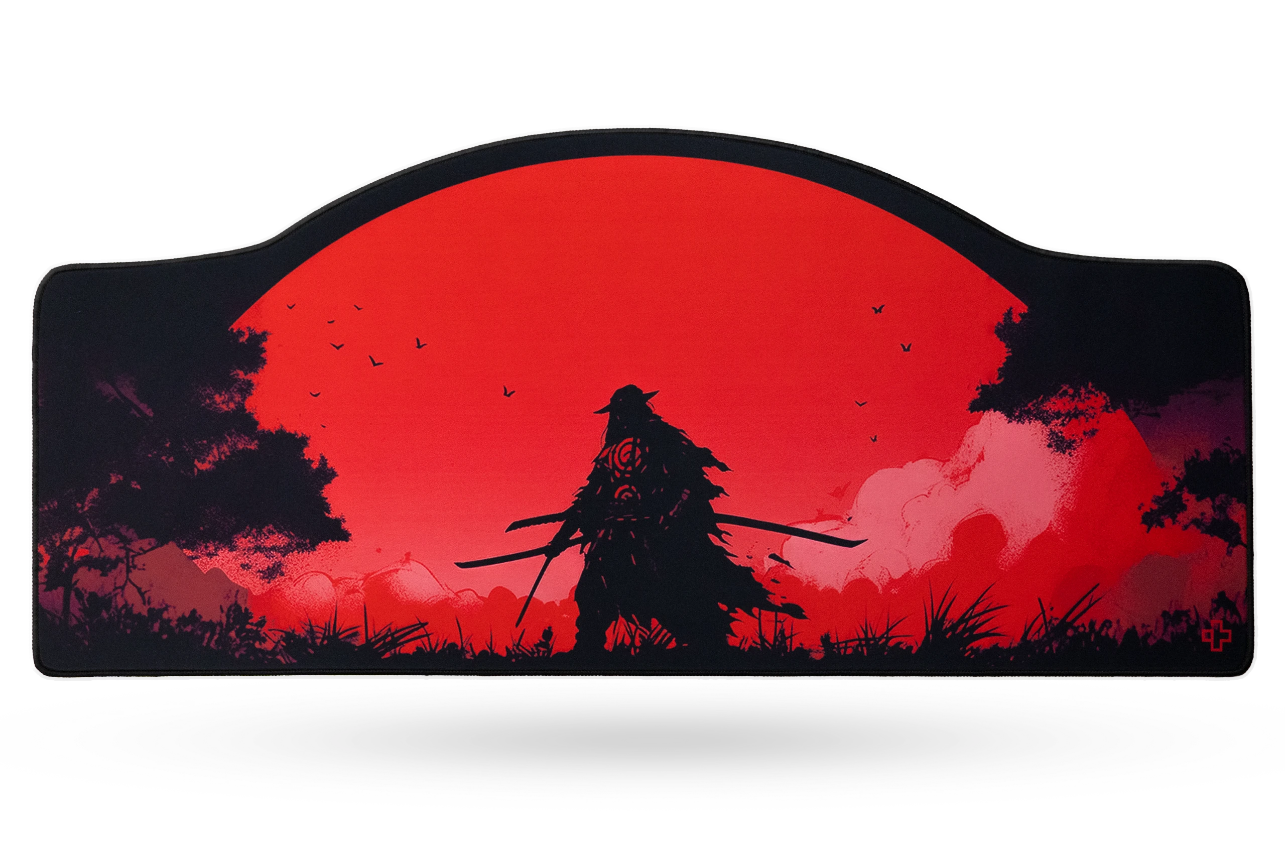 Deskmat Souris QwertyKey Samurai 4mm bords cousus