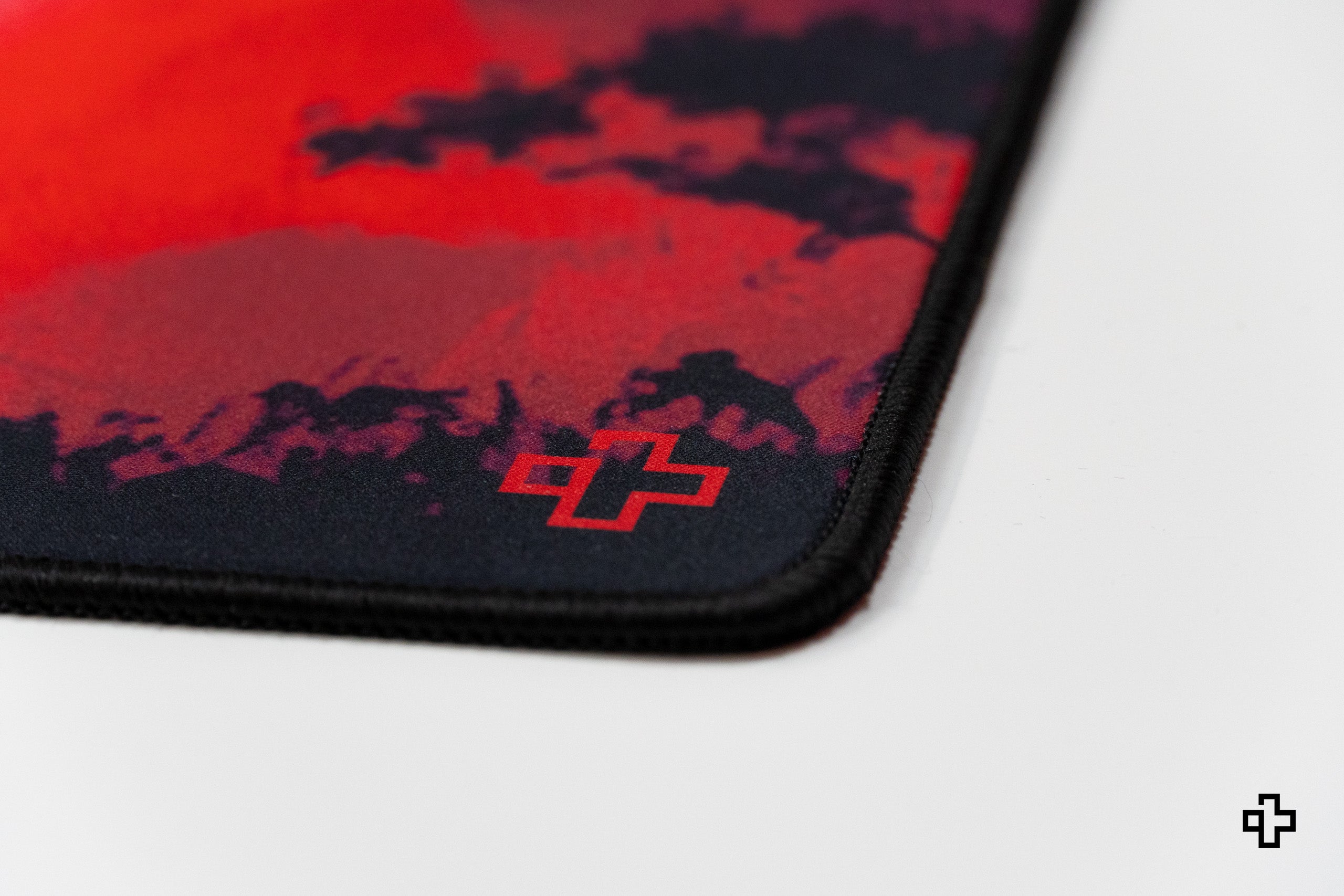 Deskmat Souris QwertyKey Samurai 4mm bords cousus