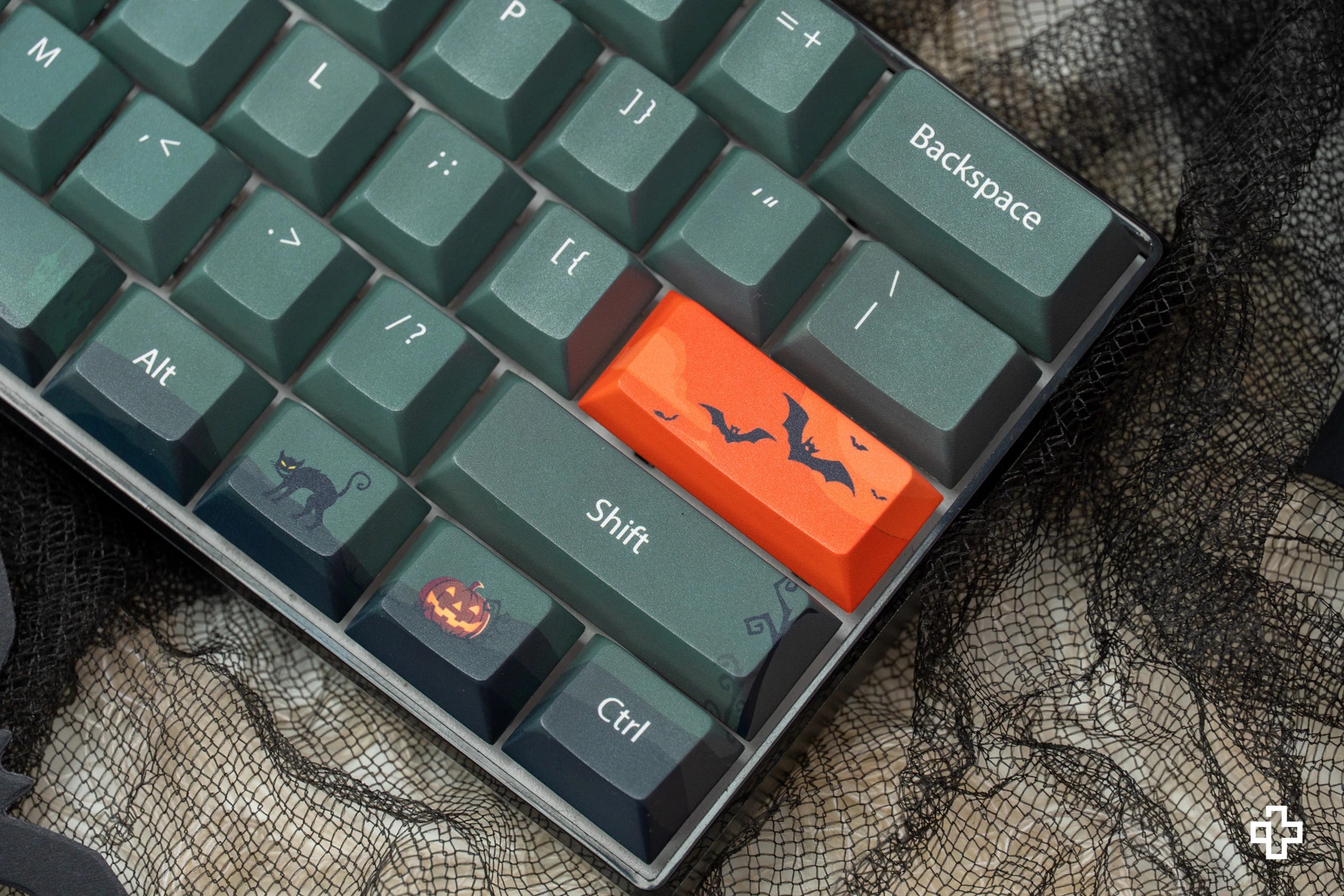 QwertyKey Halloween LIMITED EDITION key set Cherry profile Material PBT