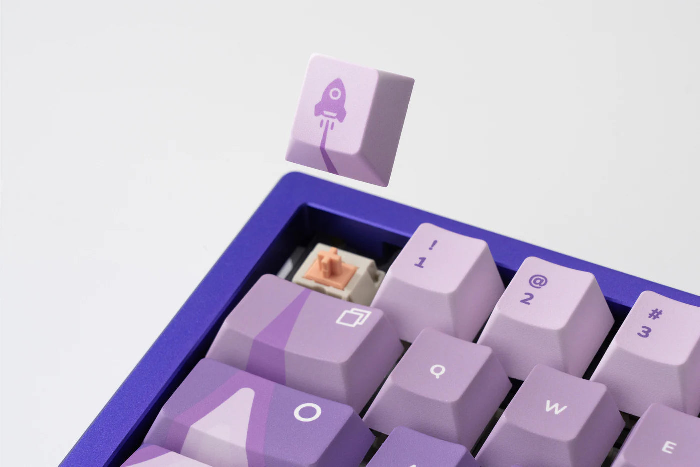 QwertyKey x Meletrix Zoom65 V3 Liftoff, клавиатура от алуминий по поръчка, Bluetooth, безжична, QMK/VIA, пълен RGB