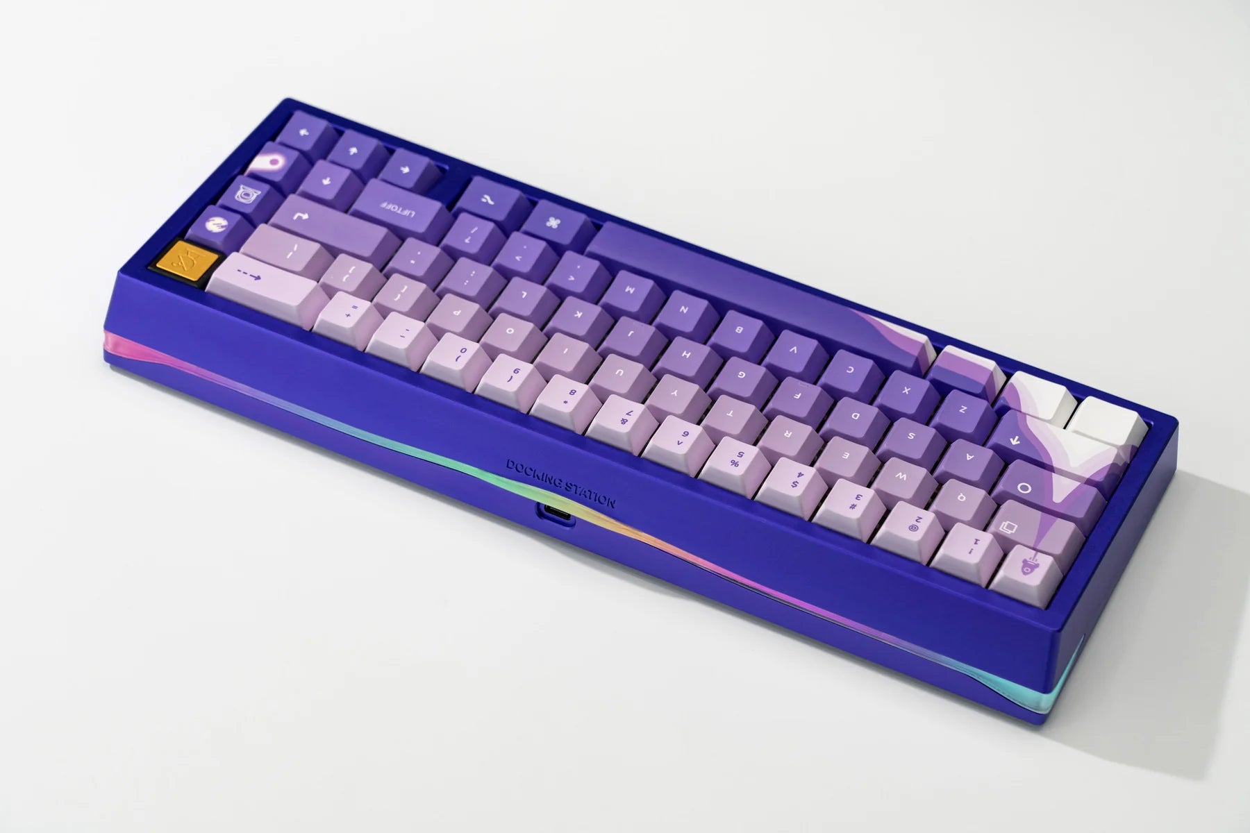 QwertyKey x Meletrix Zoom65 V3 Liftoff, клавиатура от алуминий по поръчка, Bluetooth, безжична, QMK/VIA, пълен RGB