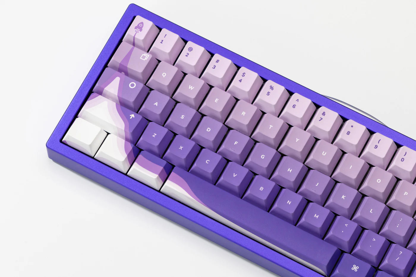 QwertyKey x Meletrix Zoom65 V3 Liftoff, клавиатура от алуминий по поръчка, Bluetooth, безжична, QMK/VIA, пълен RGB