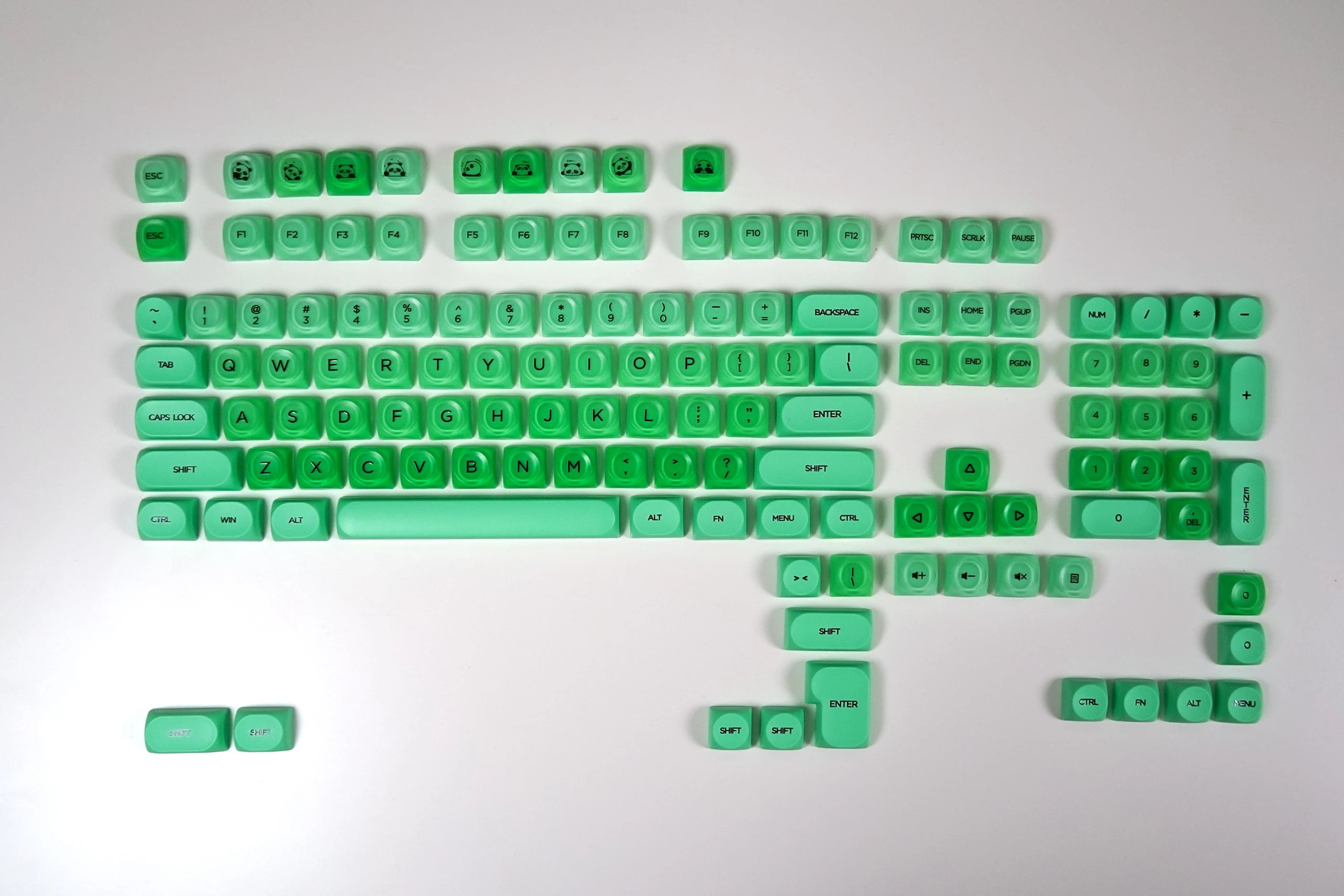 Set Taste QwertyKey Menta Profilo HOA