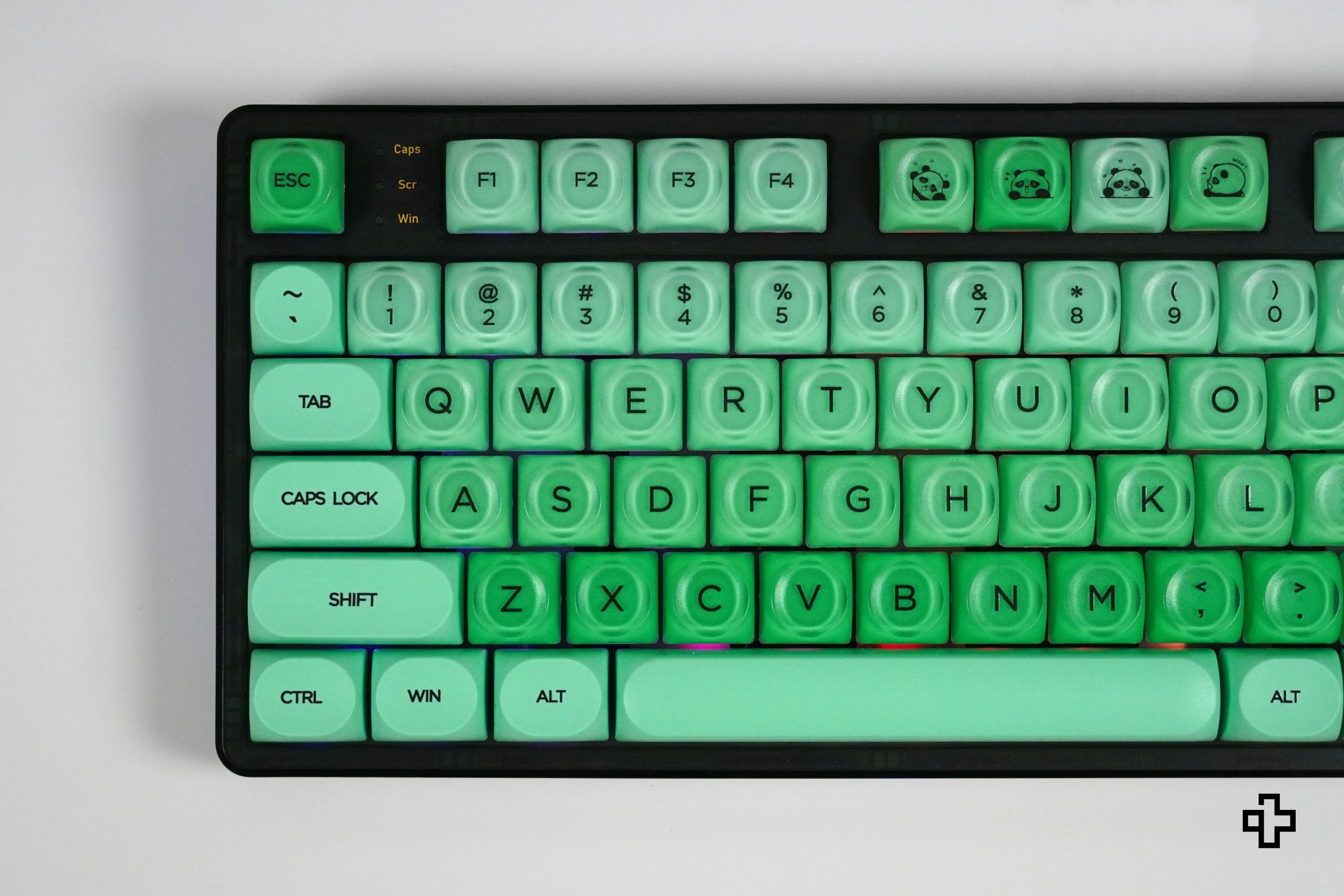 Set Taste QwertyKey Menta Profilo HOA