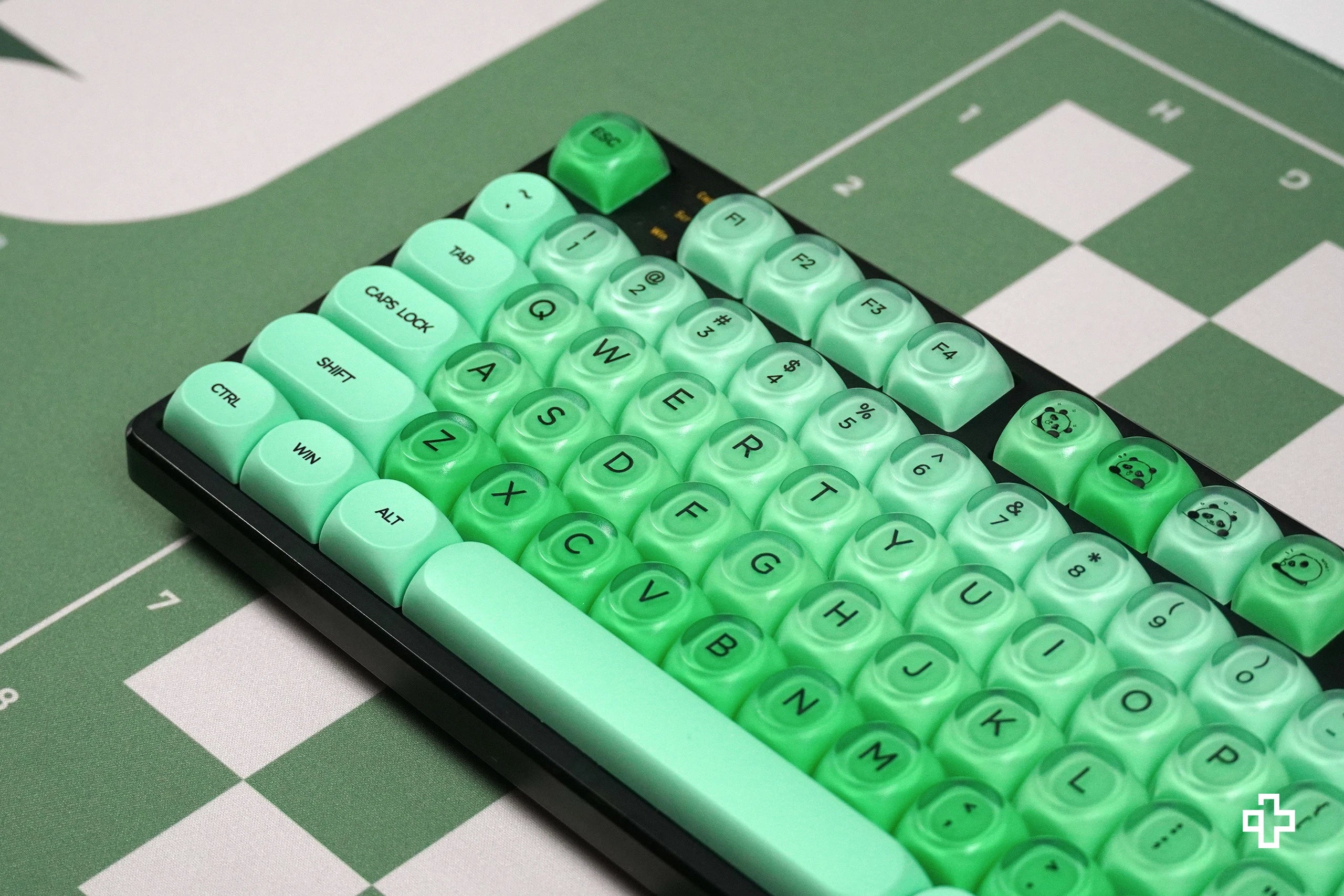 Set Taste QwertyKey Menta Profilo HOA