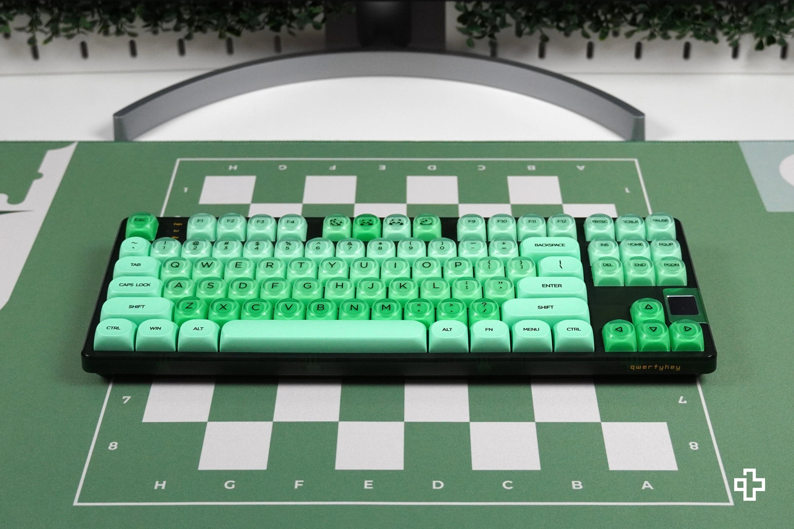 Set Taste QwertyKey Menta Profilo HOA