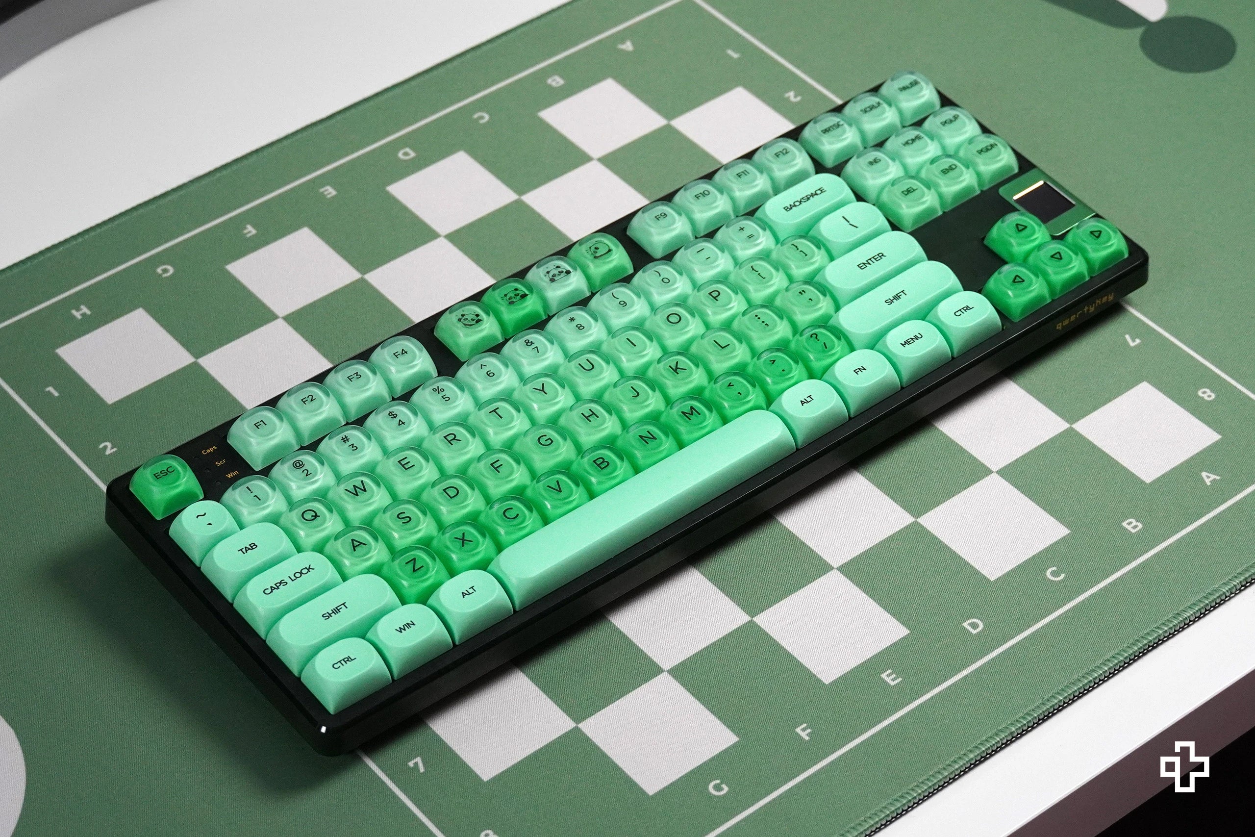 Set Taste QwertyKey Menta Profilo HOA
