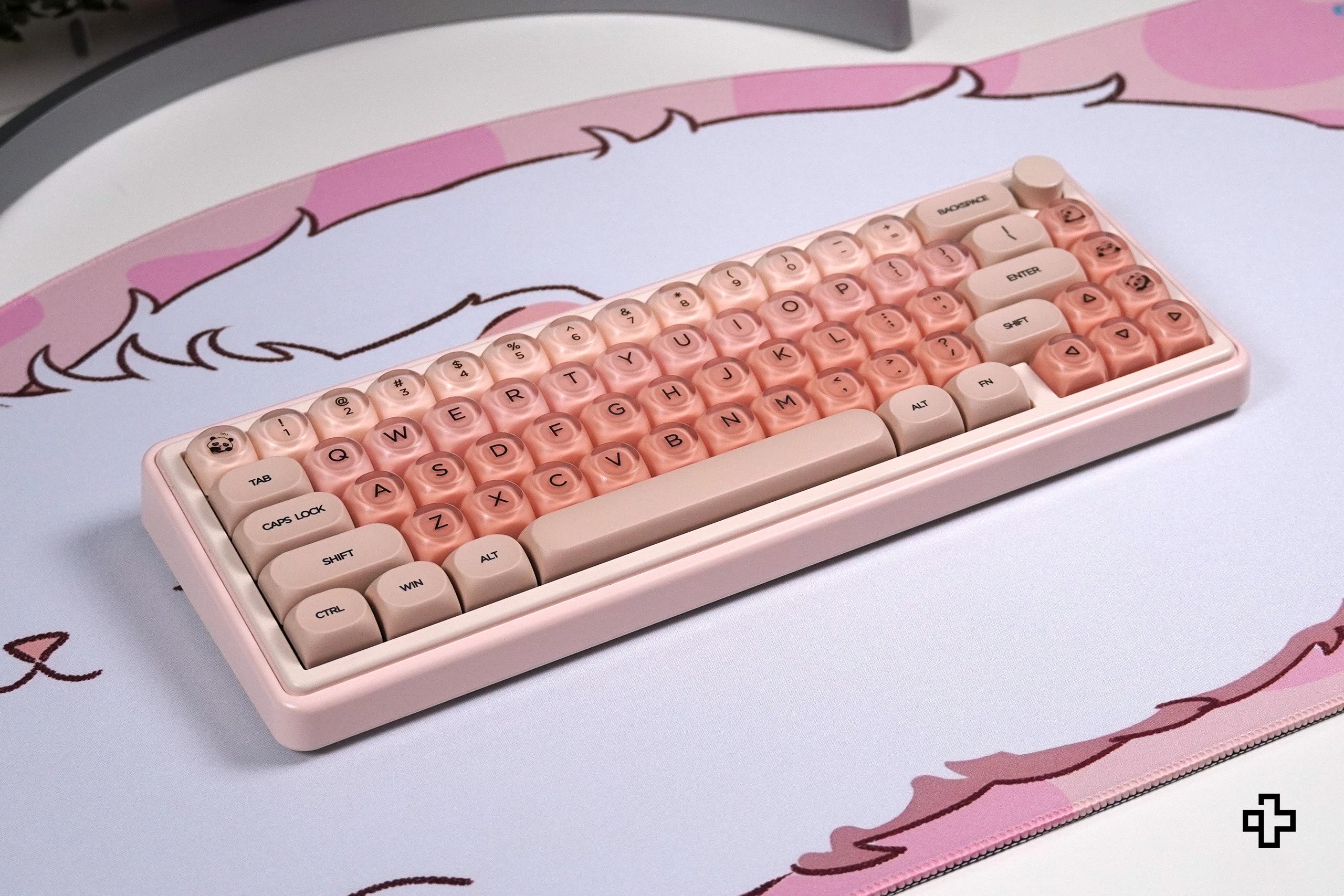 Set de sabor QwertyKey crema de melocotón perfil HOA