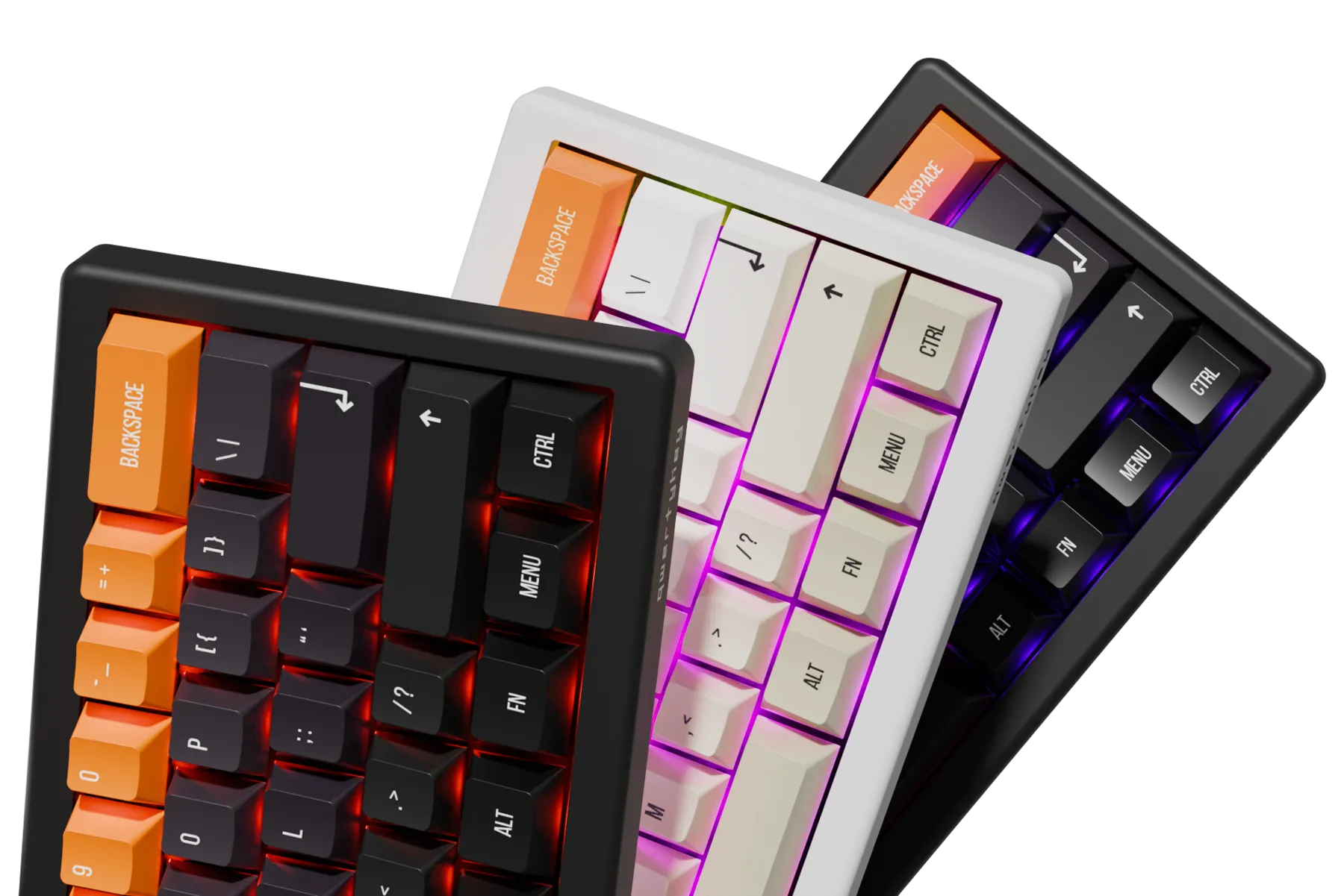 QwertyKey61 PRO Alba Hotswap RGB VIA Gasket Mounted Gaming Tastatur