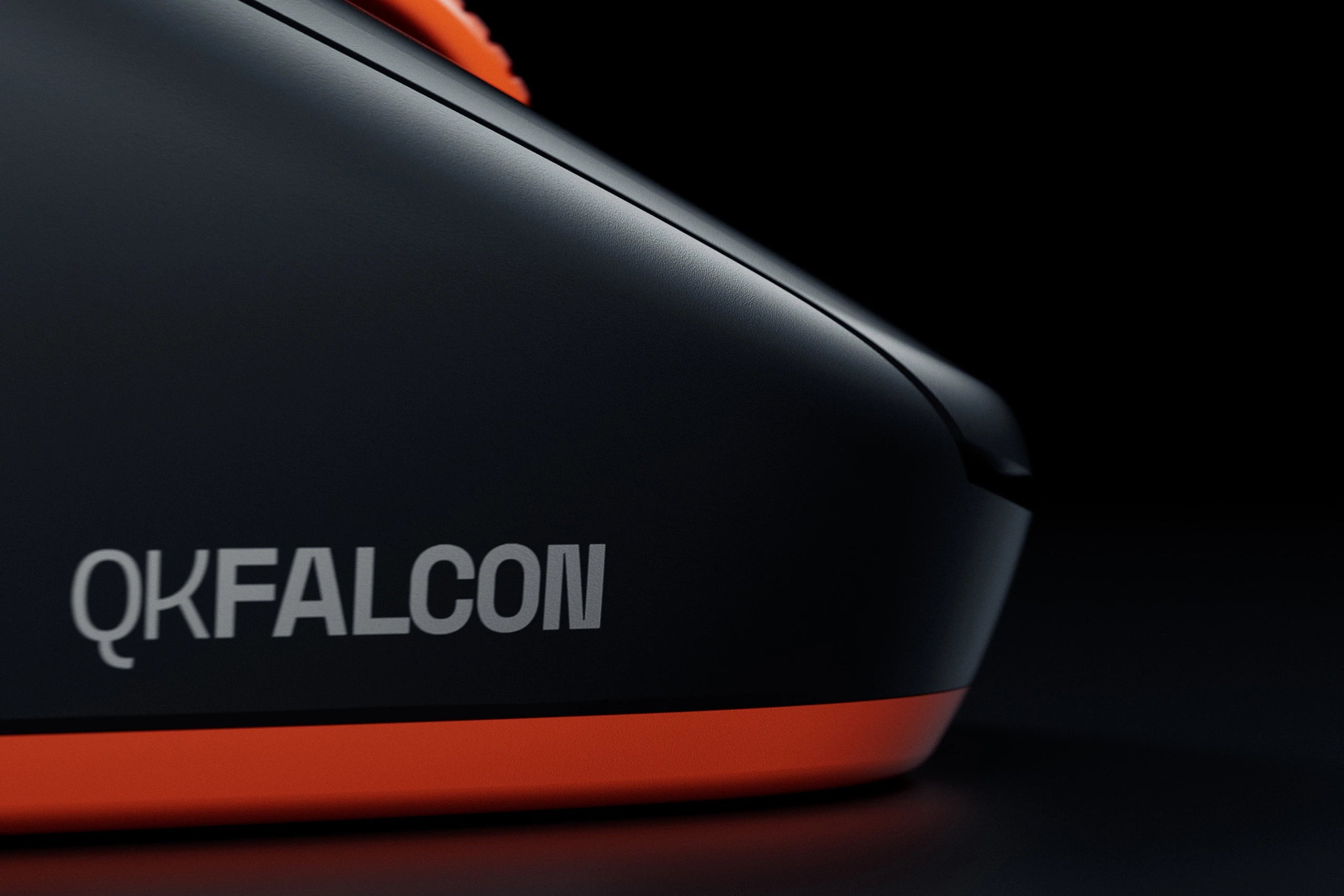 Souris Gaming QwertyKey Falcon Noir 8K, 30.000 DPI, Bluetooth Sans Fil Trio Mode, Pixart 3950