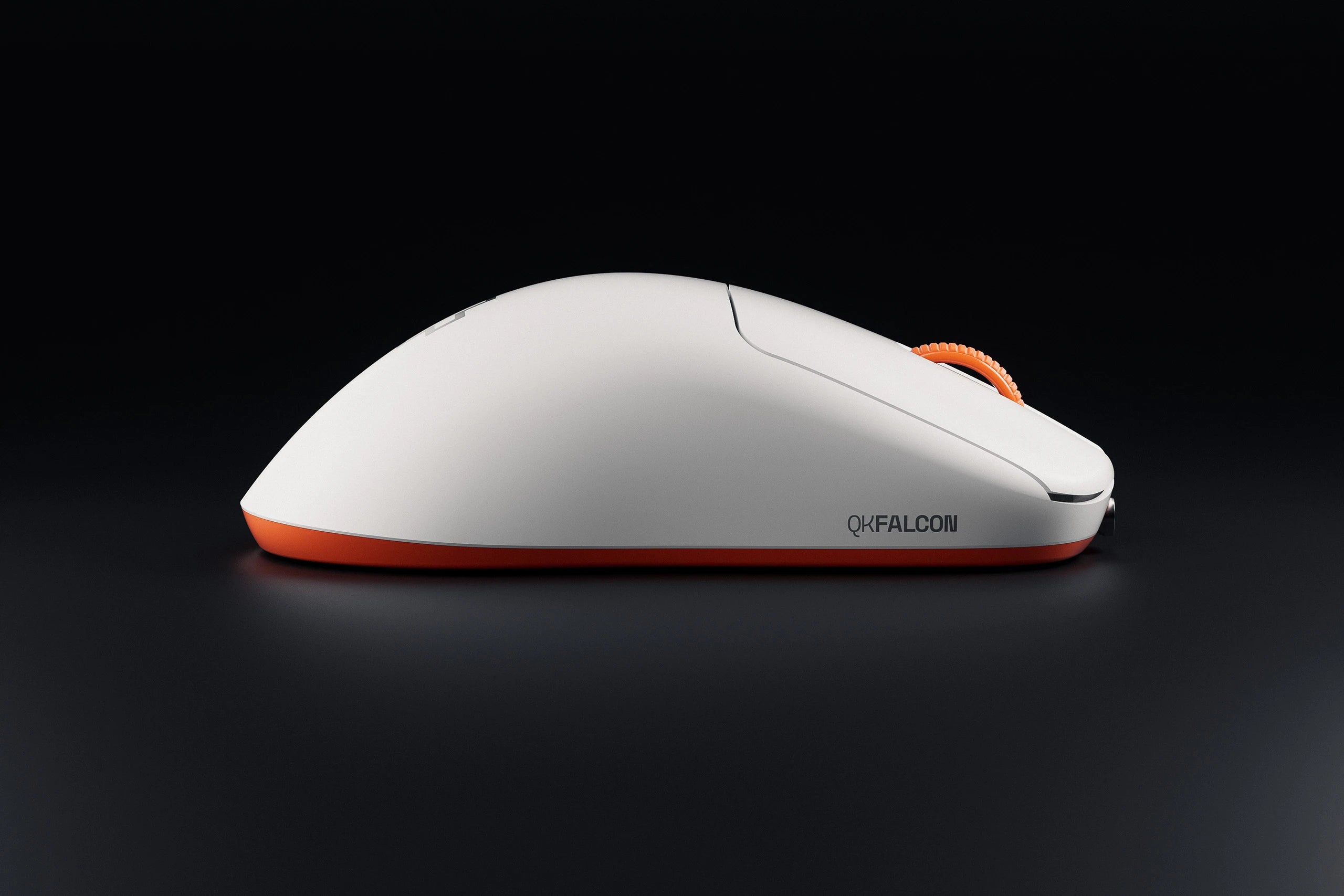 Souris Gaming QwertyKey Falcon Alb 8K, 30.000 DPI, Bluetooth Sans Fil Trio Mode, Pixart 3950